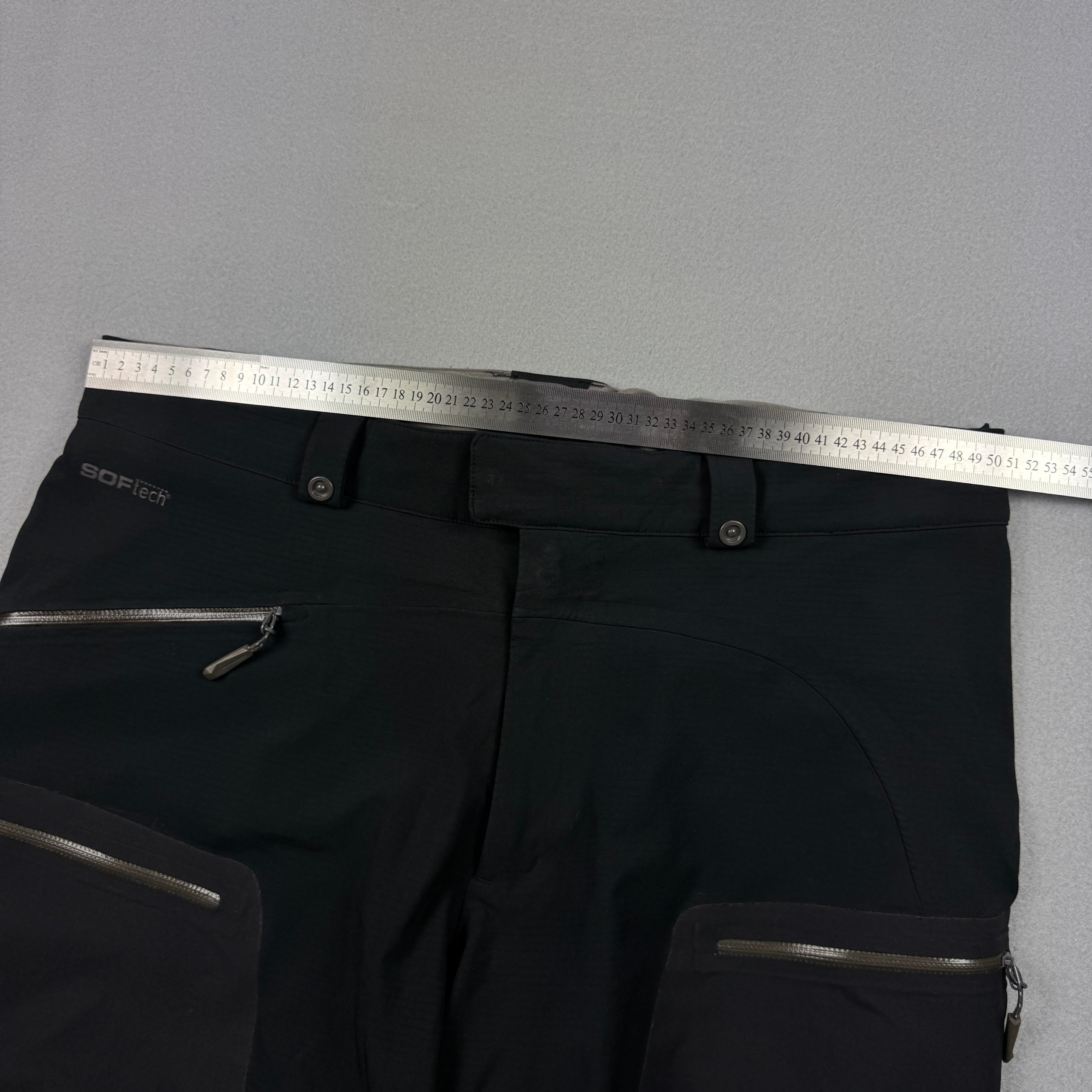 Mammut Softech Black Softshell Hiking Ski Pants Size 56 / XXL image 3