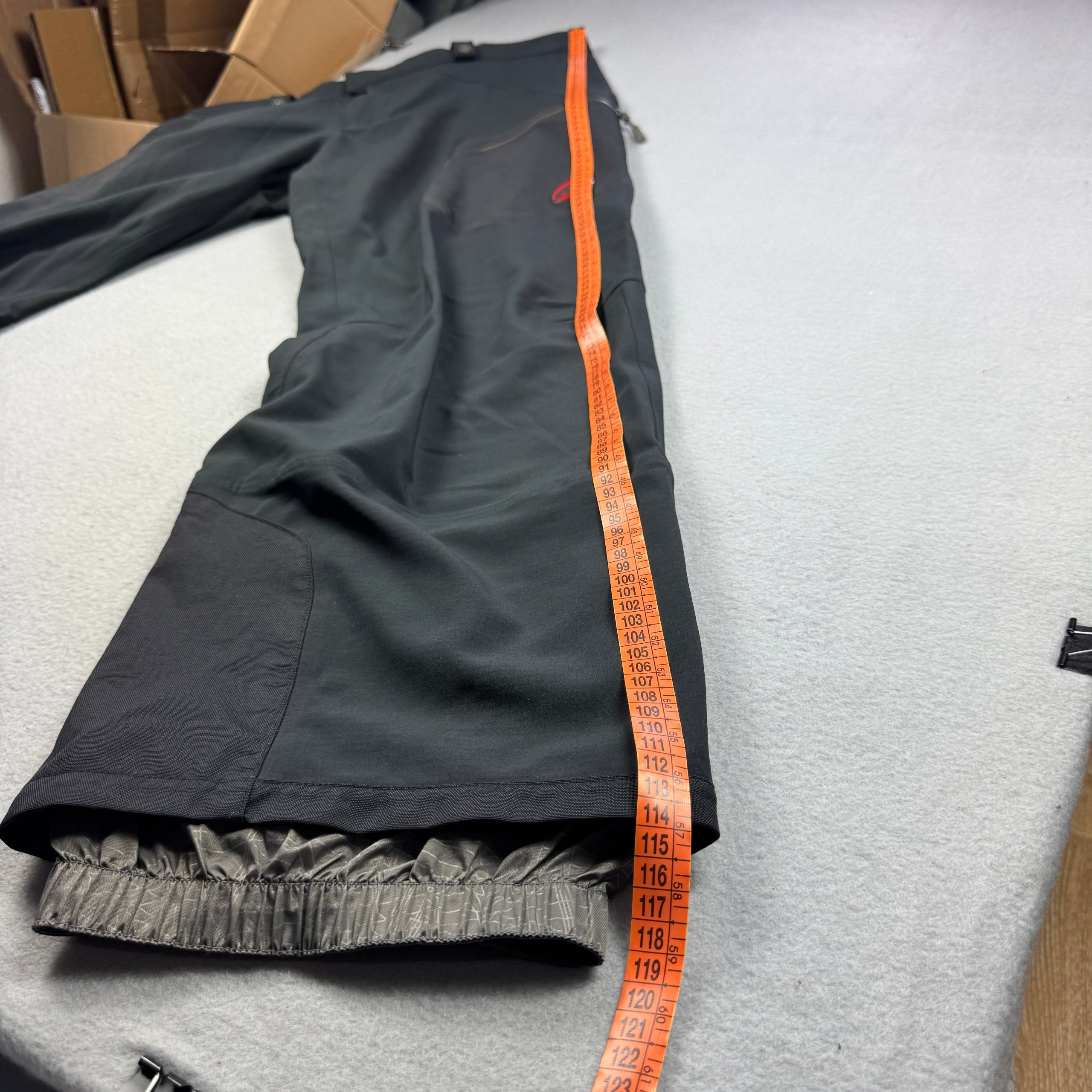 Mammut Softech Black Softshell Hiking Ski Pants Size 56 / XXL image 4