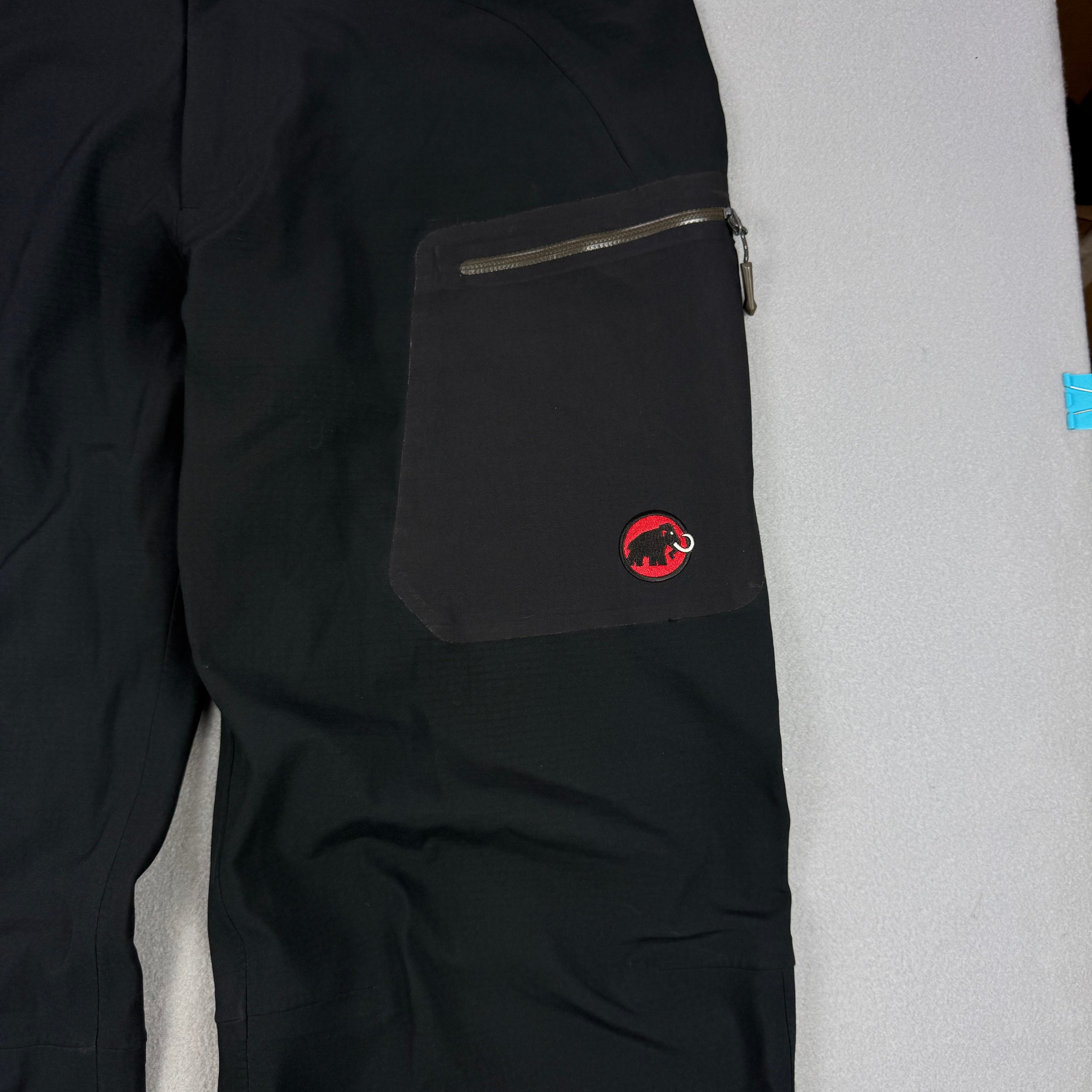 Mammut Softech Black Softshell Hiking Ski Pants Size 56 / XXL image 7