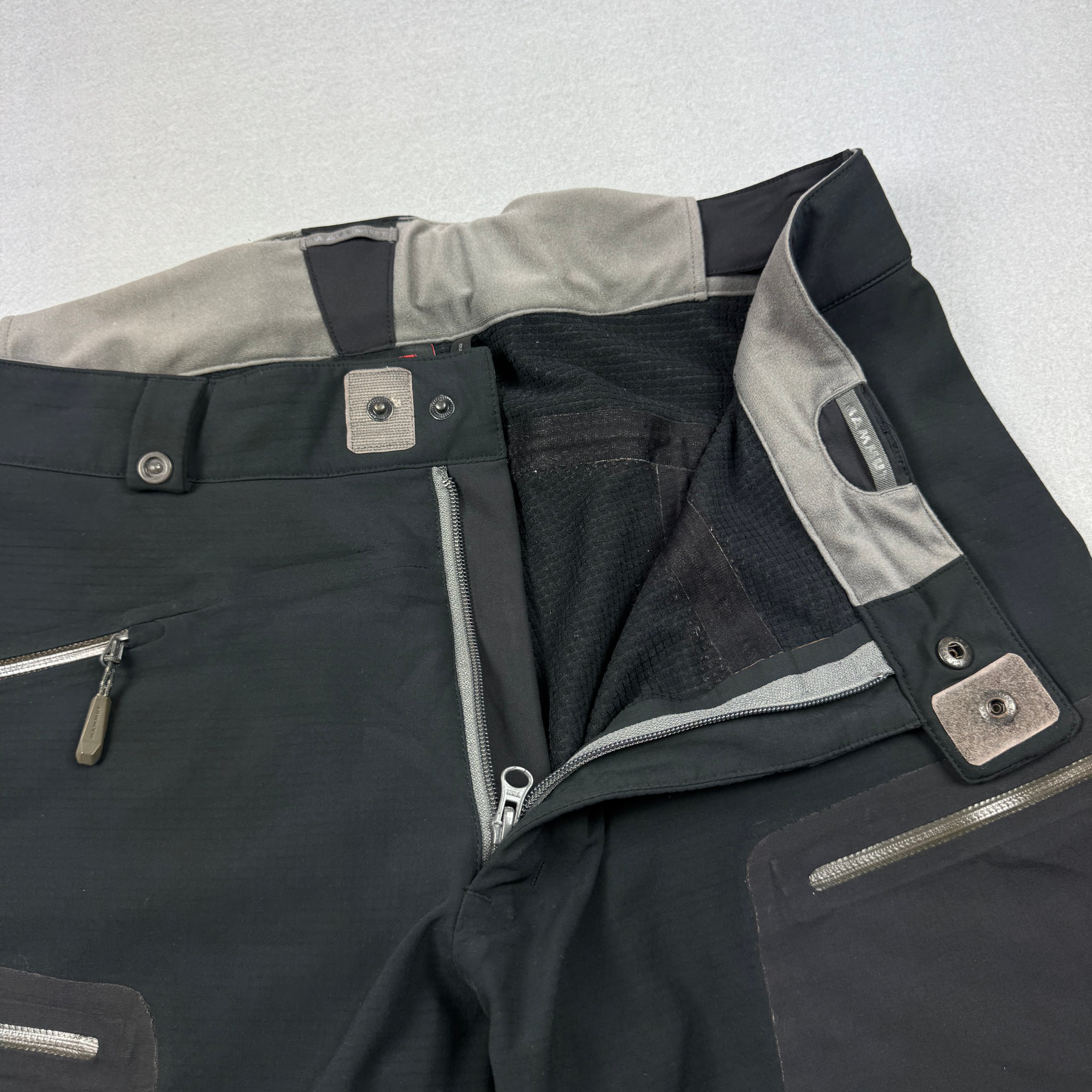 Mammut Softech Black Softshell Hiking Ski Pants Size 56 / XXL image 9