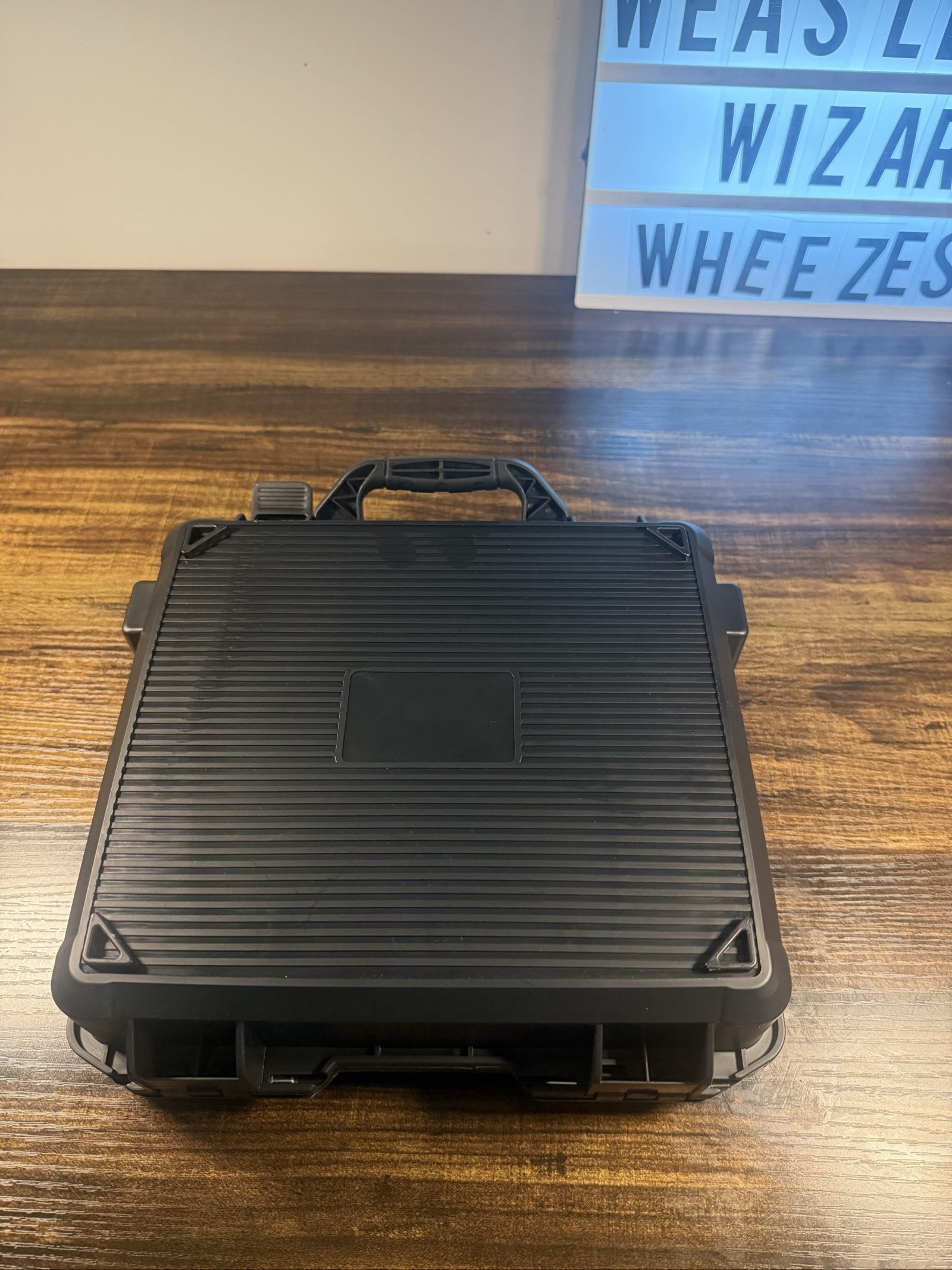 Black Hard Protective Equipment Case with Foam Lining image 3