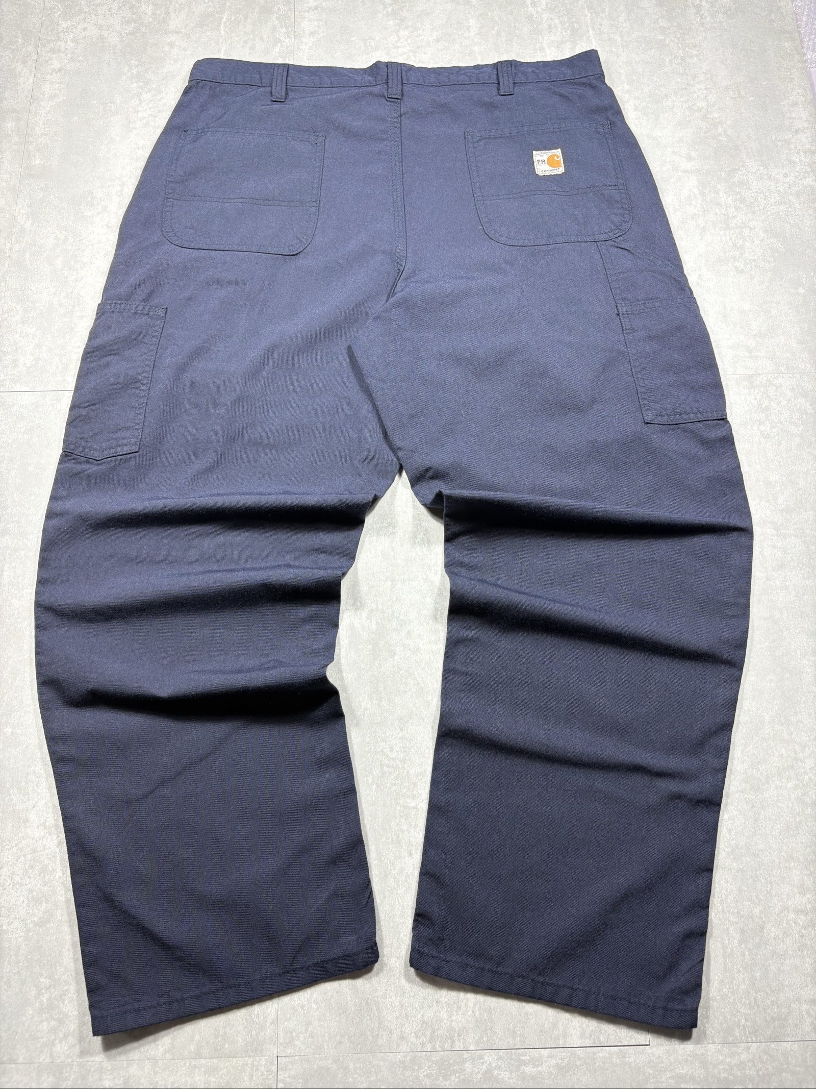 Carhartt Navy Blue Workwear FireGuard Trousers W38