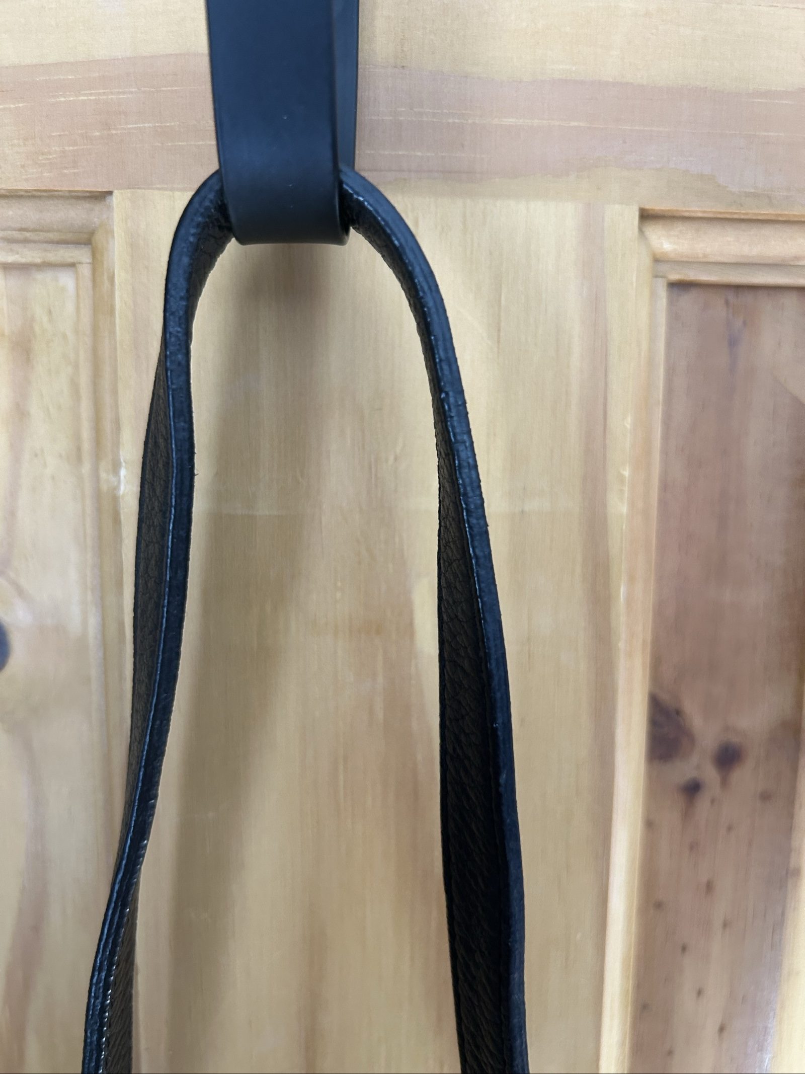 UGG Black Suede & Shearling Crossbody Bag image 6