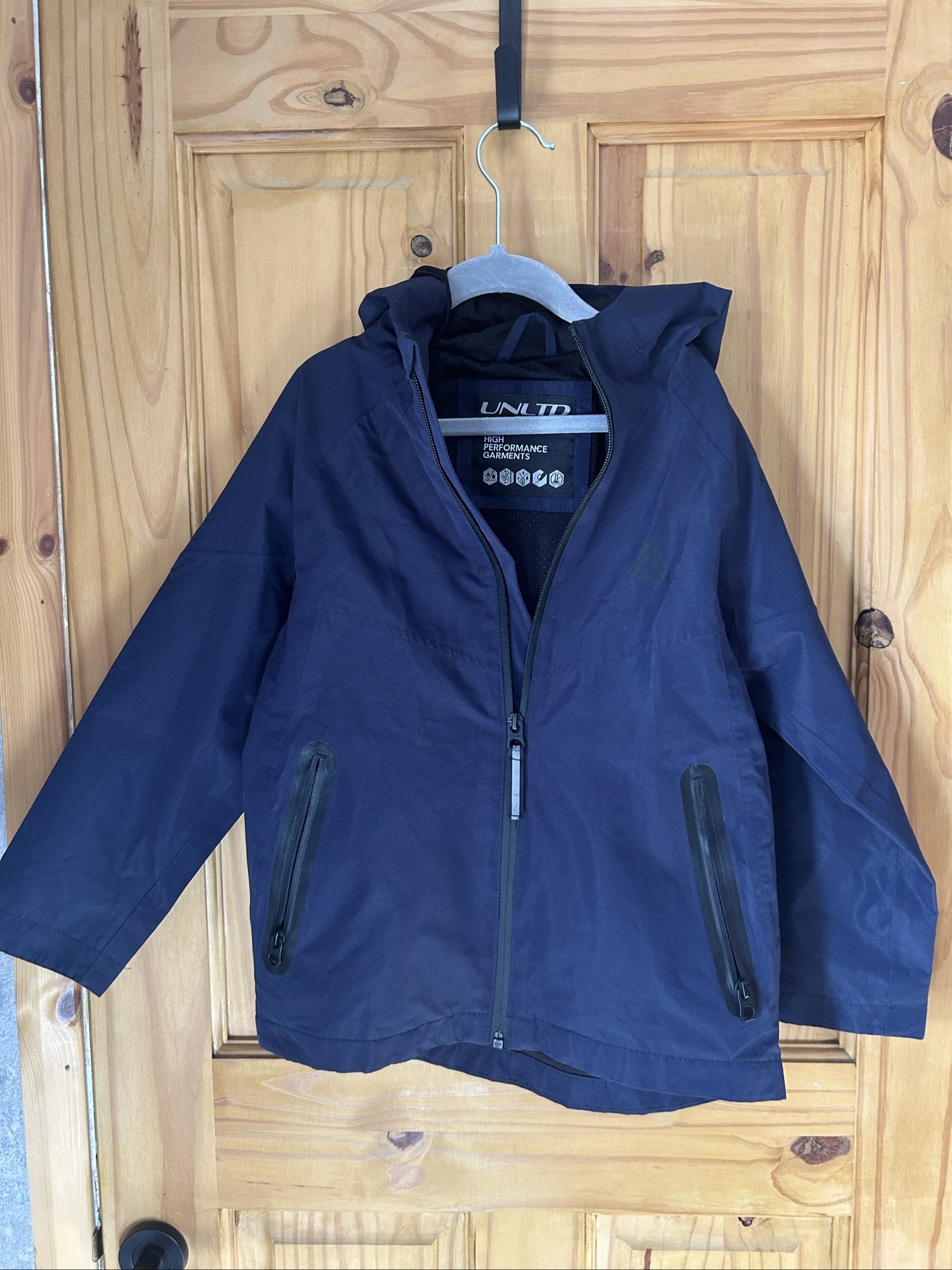 Next Navy Kids' Hooded Jacket Age 6-7 Years