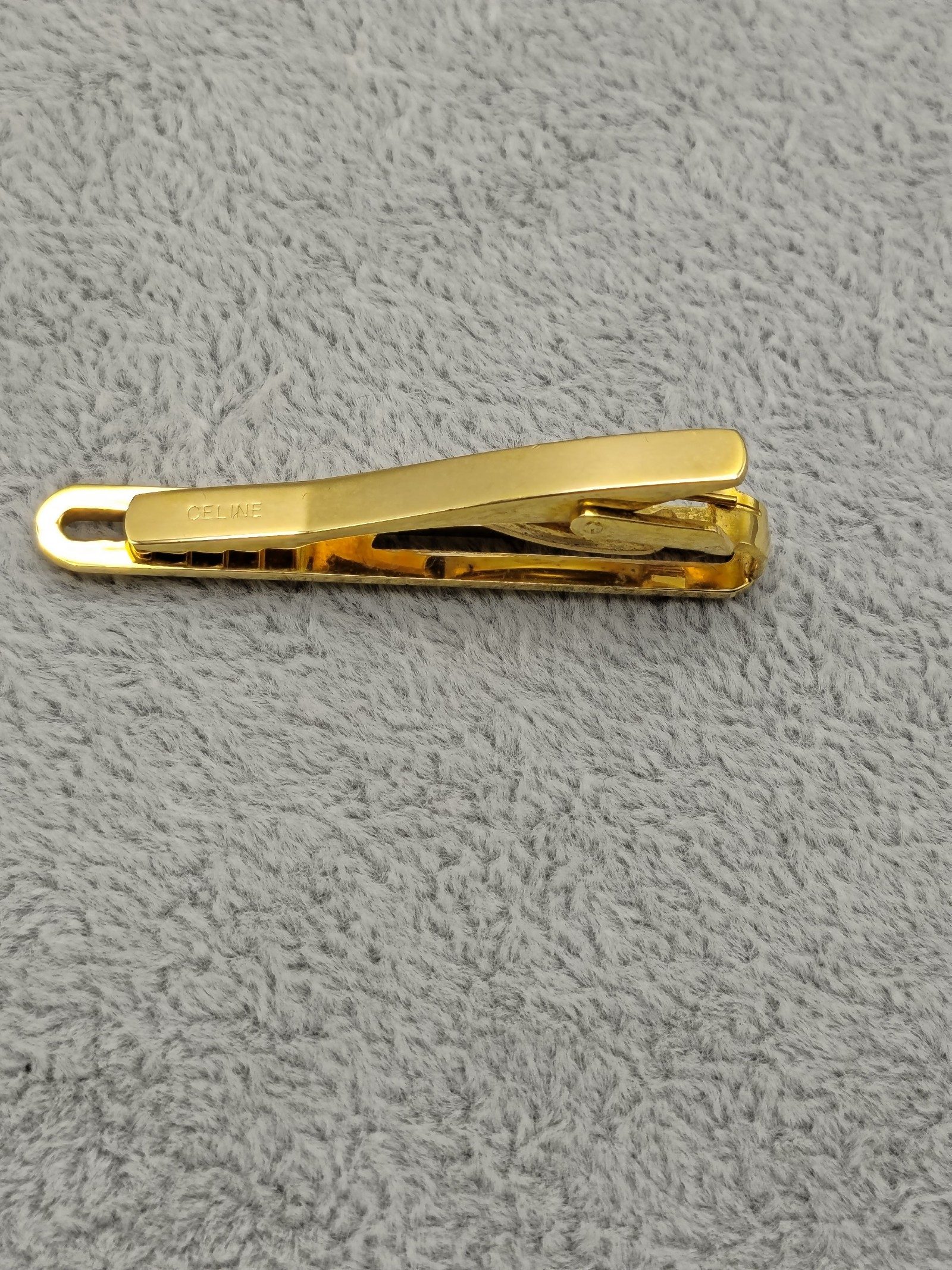 Celine Gold Tone Tie Clip image 4