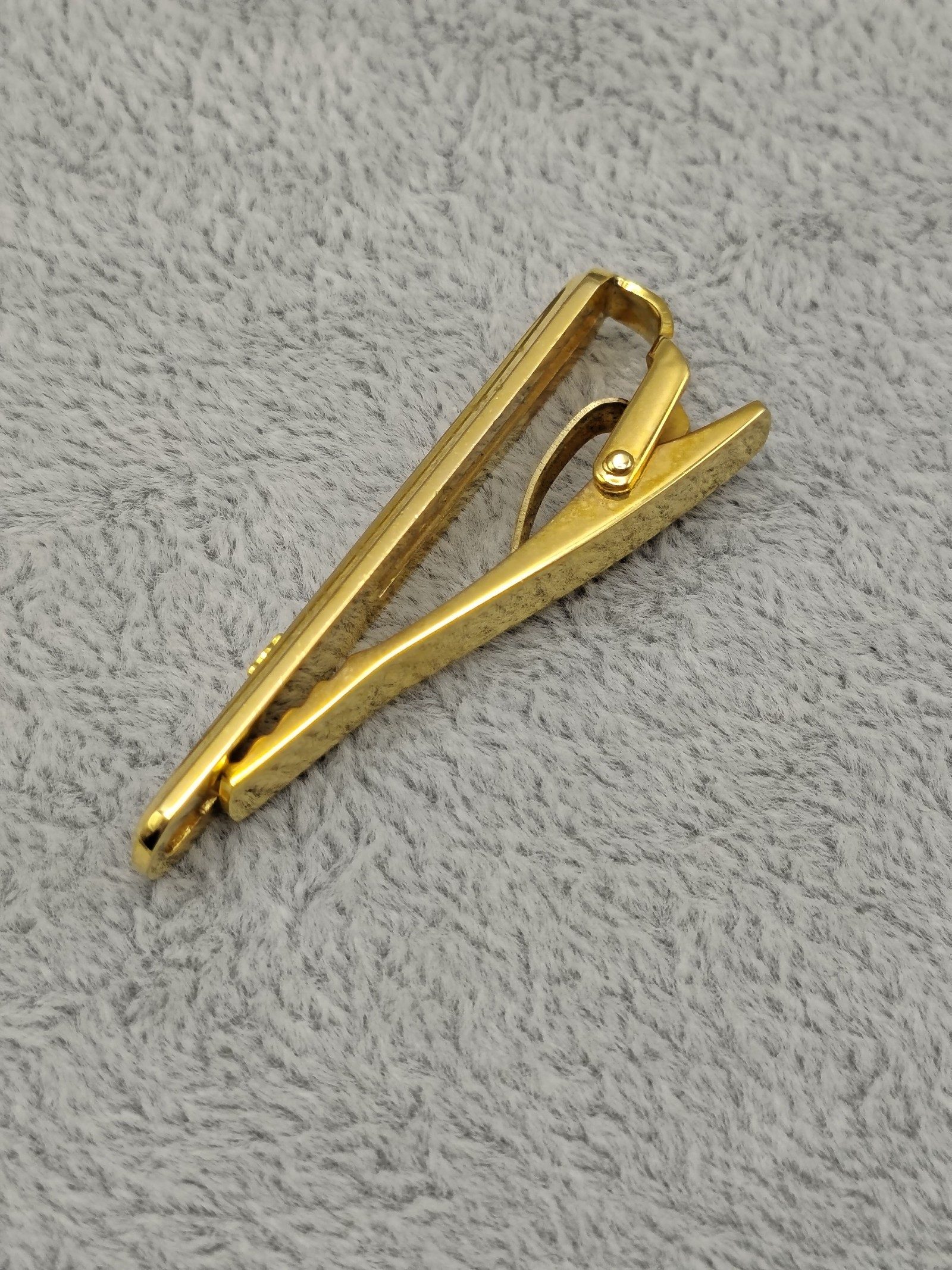 Celine Gold Tone Tie Clip image 8