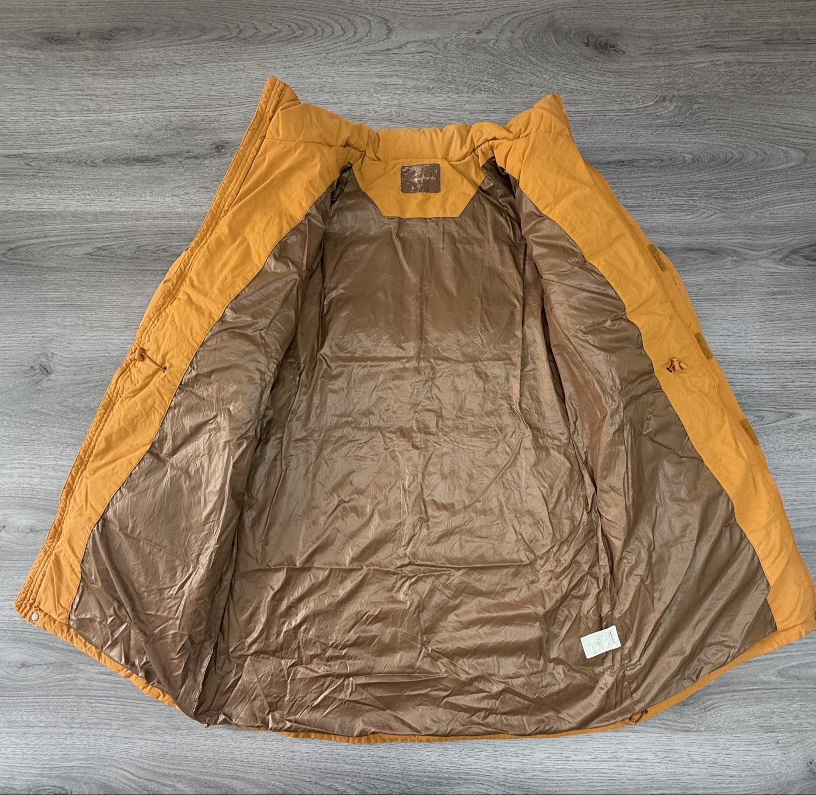 MontBell Women Yellow Puffer Coat Medium/large (1328) image 9