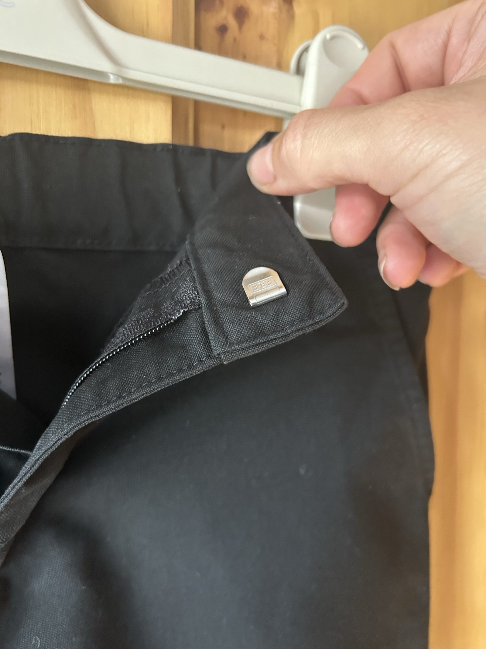 F&F Kids Black Cotton Blend School Shorts Age 7-8 Years image 3