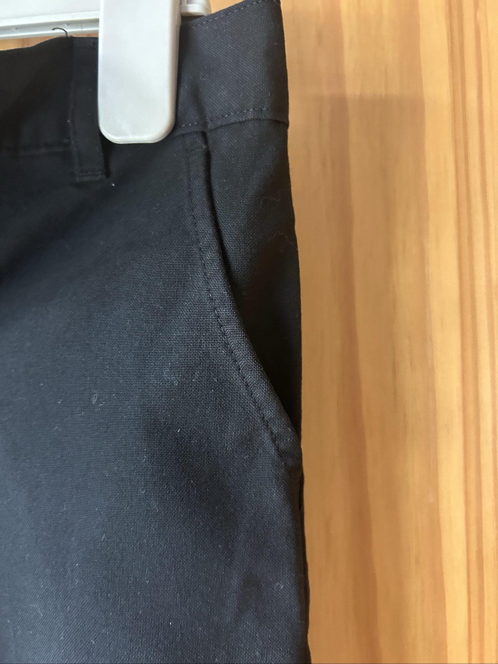 F&F Kids Black Cotton Blend School Shorts Age 7-8 Years image 4