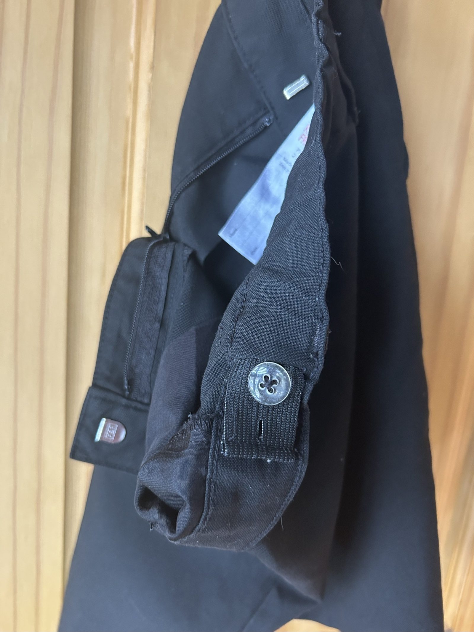 F&F Kids Black Cotton Blend School Shorts Age 7-8 Years image 6
