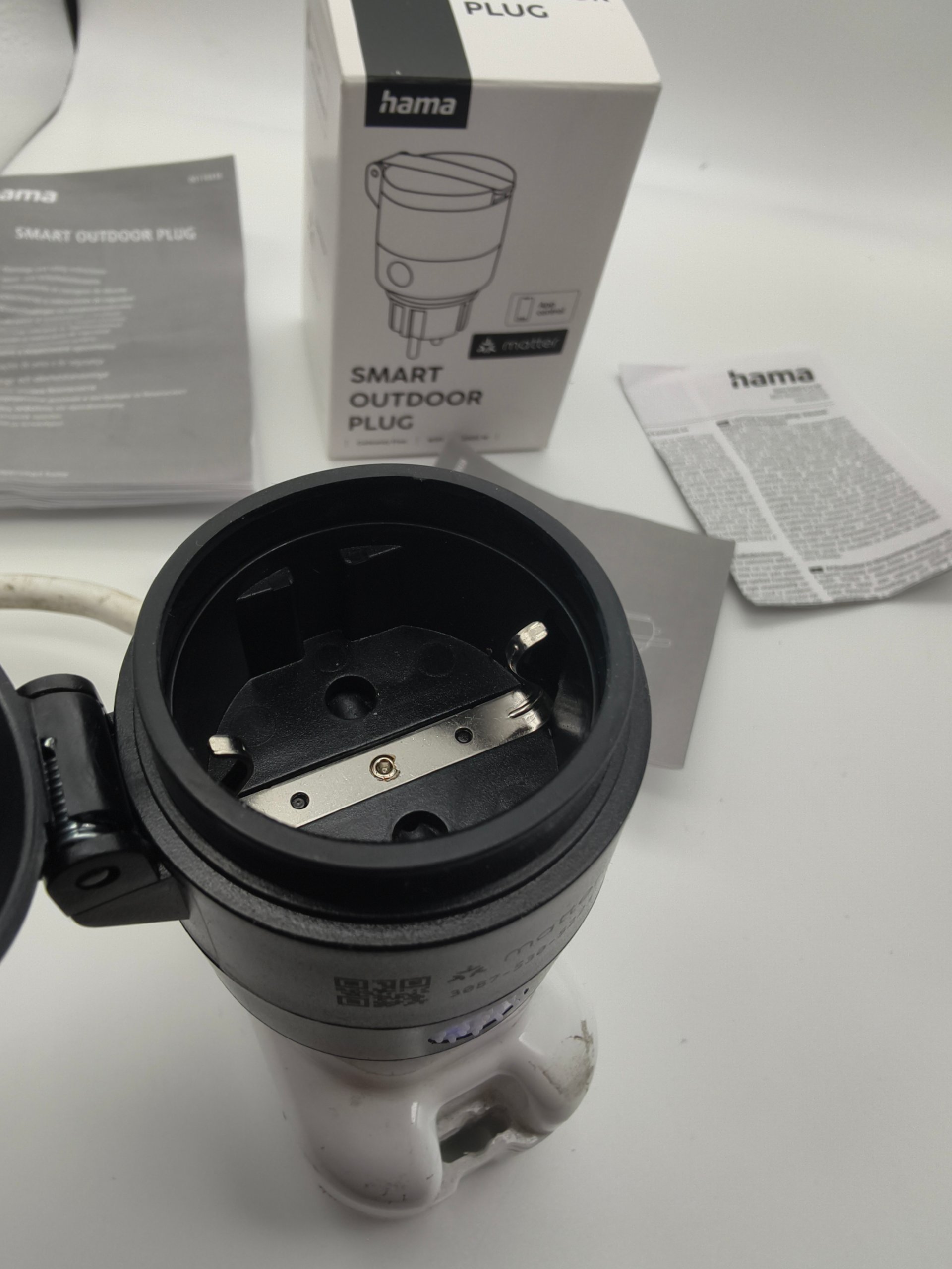 Presa Intelligente Hama Smart Outdoor Plug 2300W IP44 Matter Wi-Fi image 2
