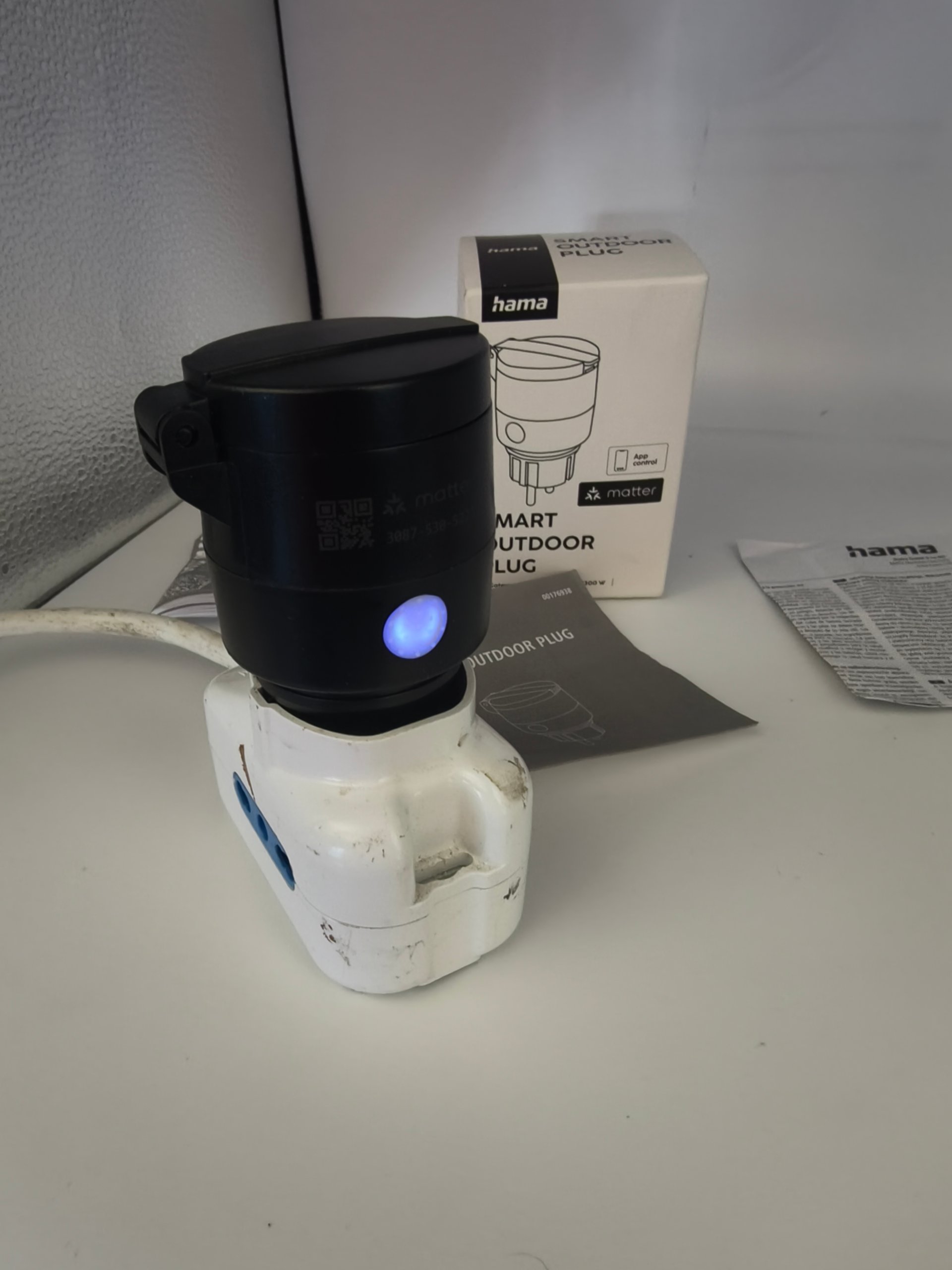 Presa Intelligente Hama Smart Outdoor Plug 2300W IP44 Matter Wi-Fi image 4