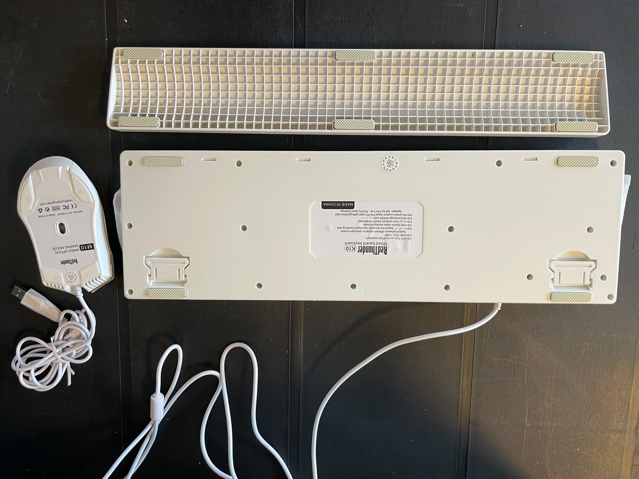 RedThunder Gaming Toetsenbord en Muis Set (Wit) – Nieuw / Ongebruikt image 2