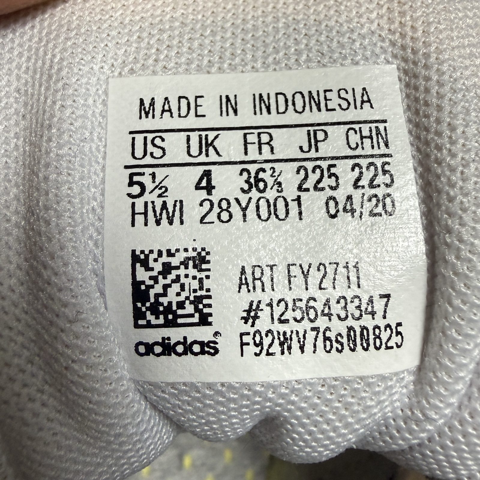 adidas Womens Grand Court Trainers UK 4 White Snake Print Cloudfoam FY2711 image 8