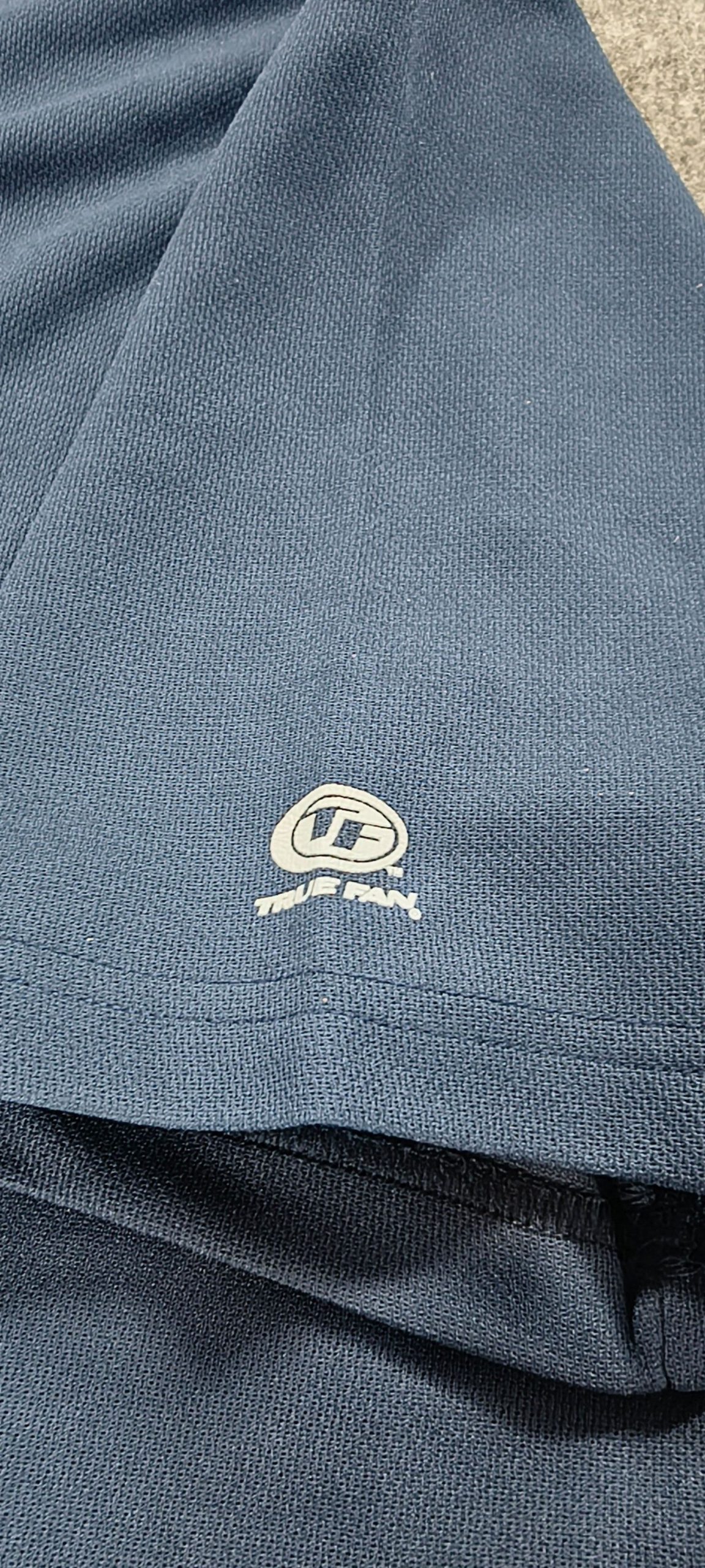 True Fan Navy & White Yankees Baseball Jersey XL image 3