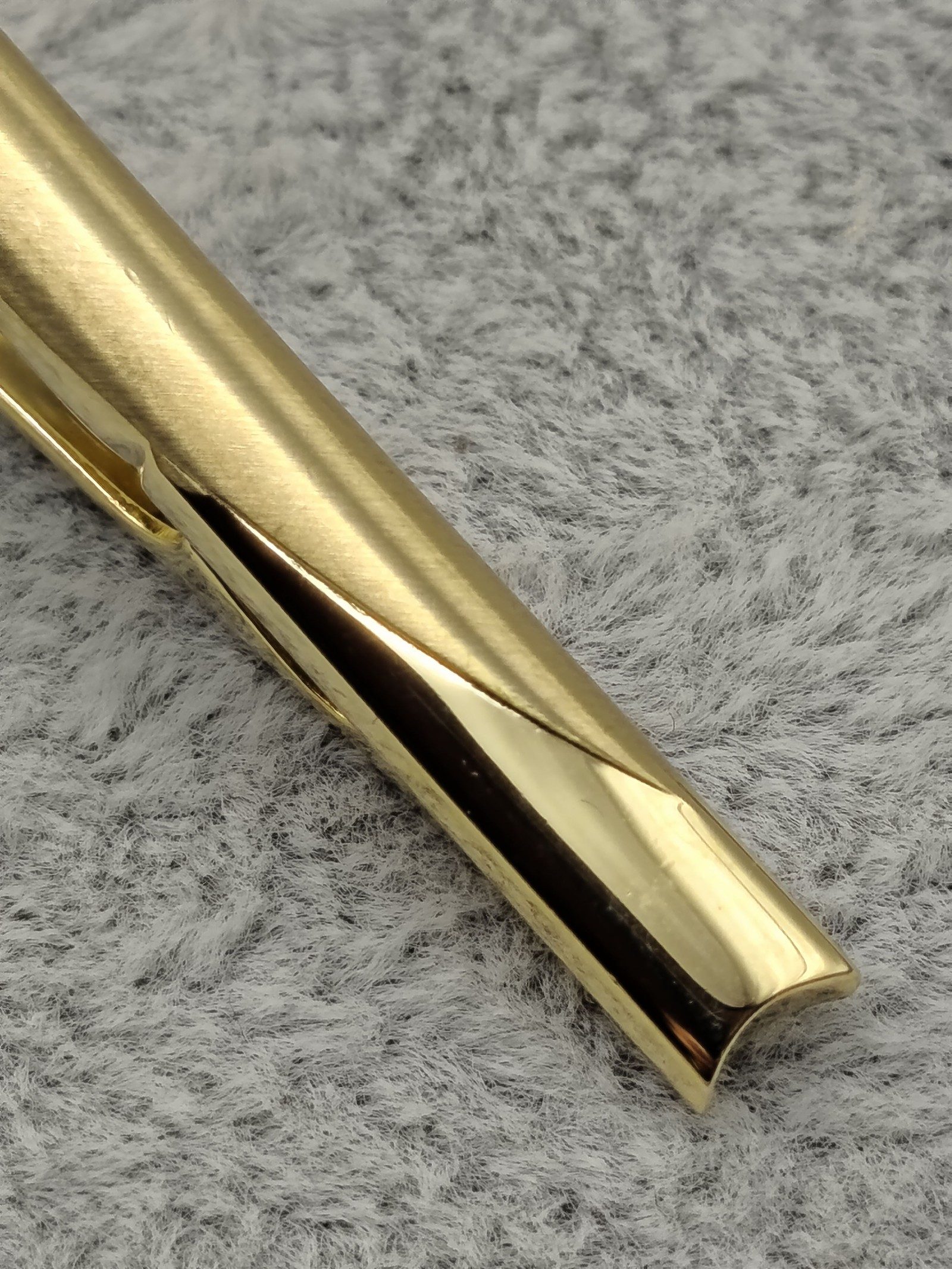 Lancel Gold Tone Tie Clip image 5