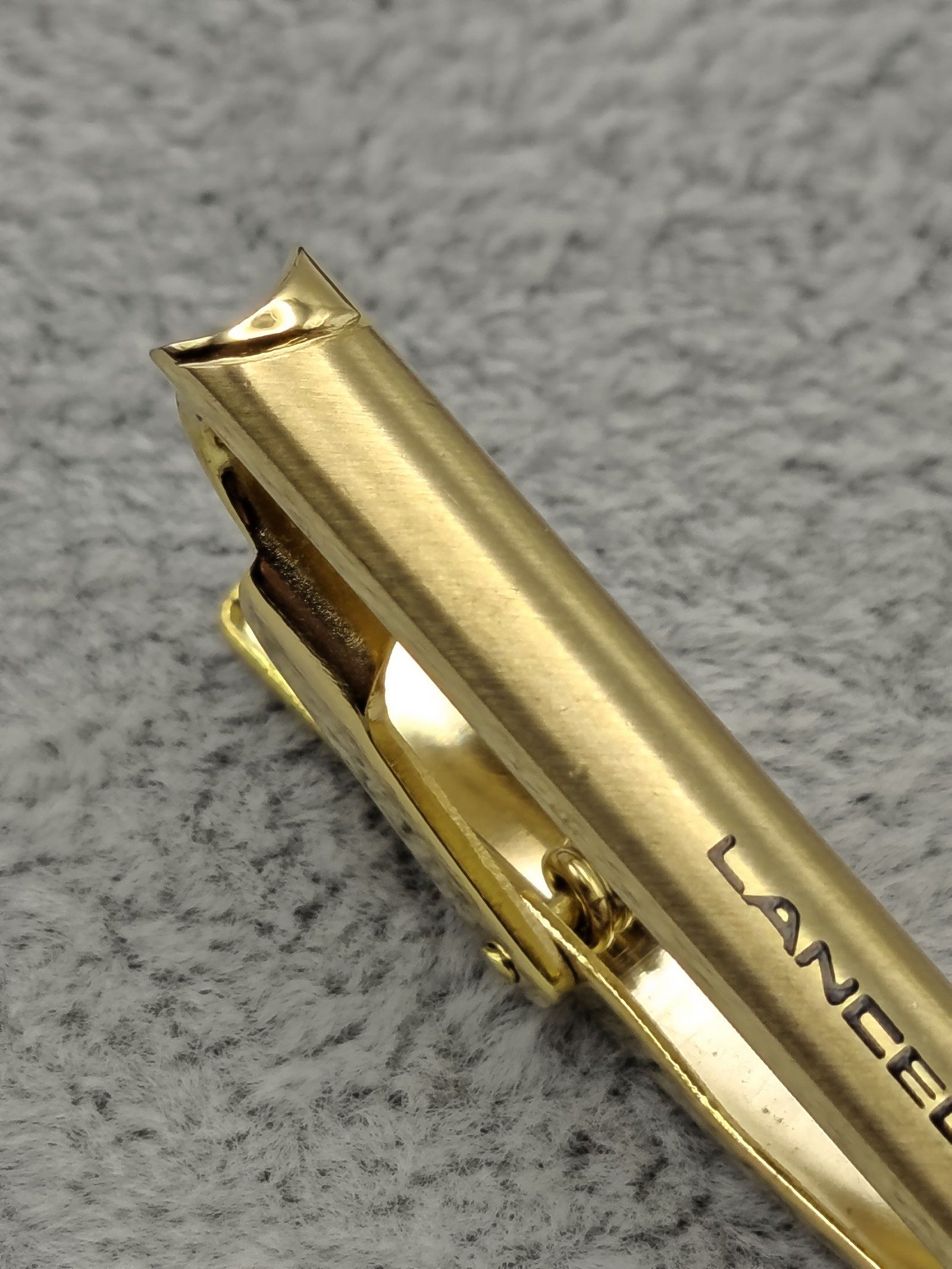 Lancel Gold Tone Tie Clip image 6