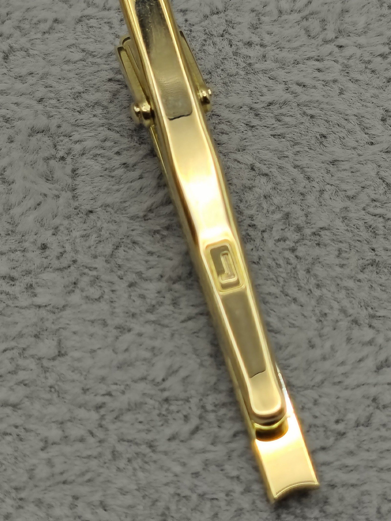 Lancel Gold Tone Tie Clip image 9