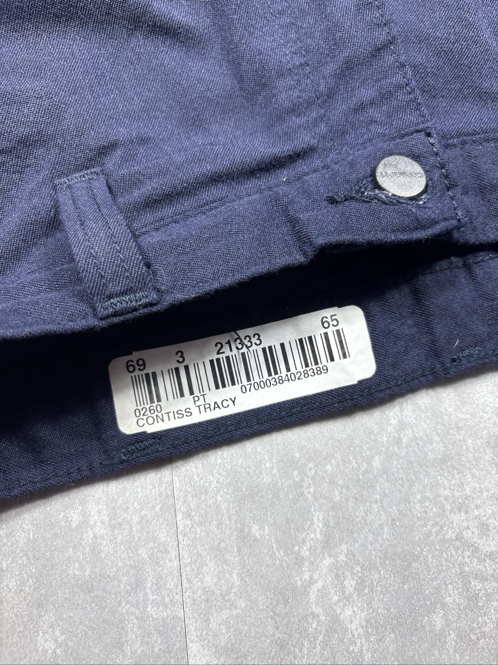 Carhartt Navy FR Work Cargo Trousers W28 image 7