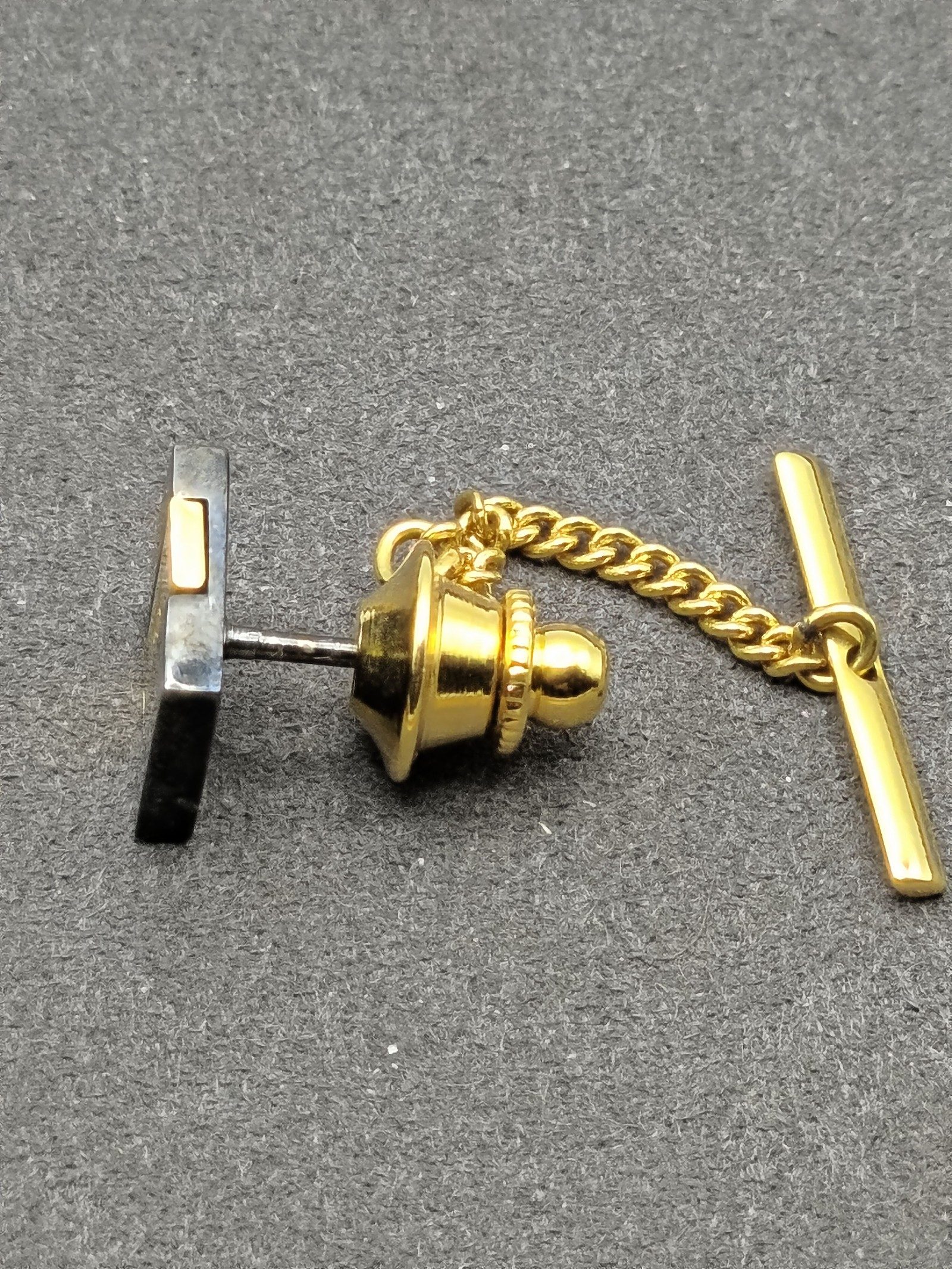 Christian Dior Black & Gold tie pin image 8