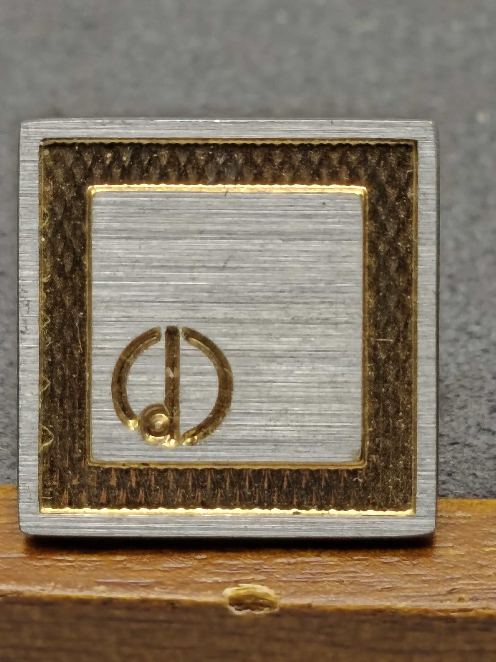 Dunhill Gold & Silver Cufflinks & Tie Clip Set image 7