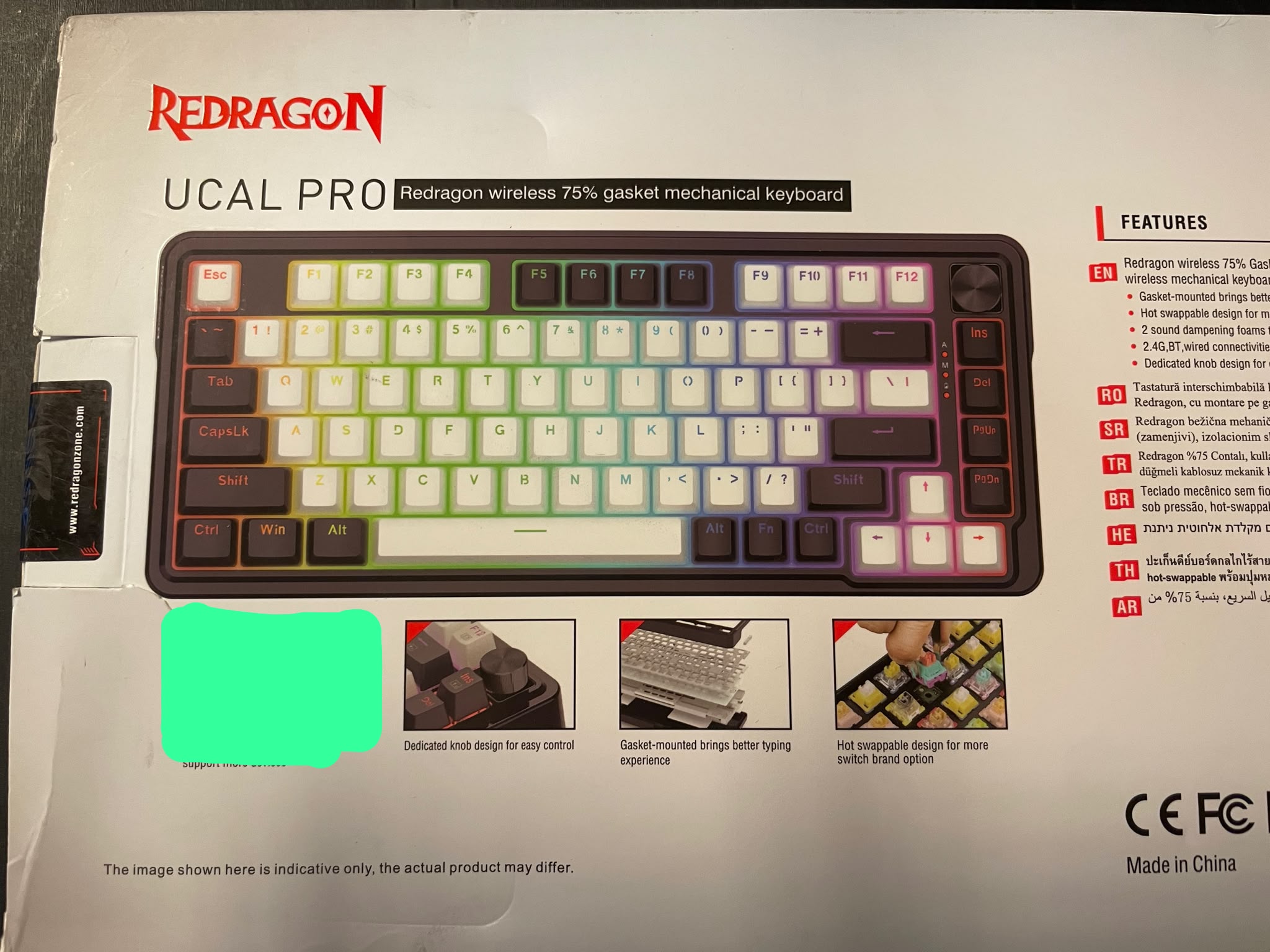 Mechanische Gaming Toetsenbord – RGB (Alleen bekabeld) image 3