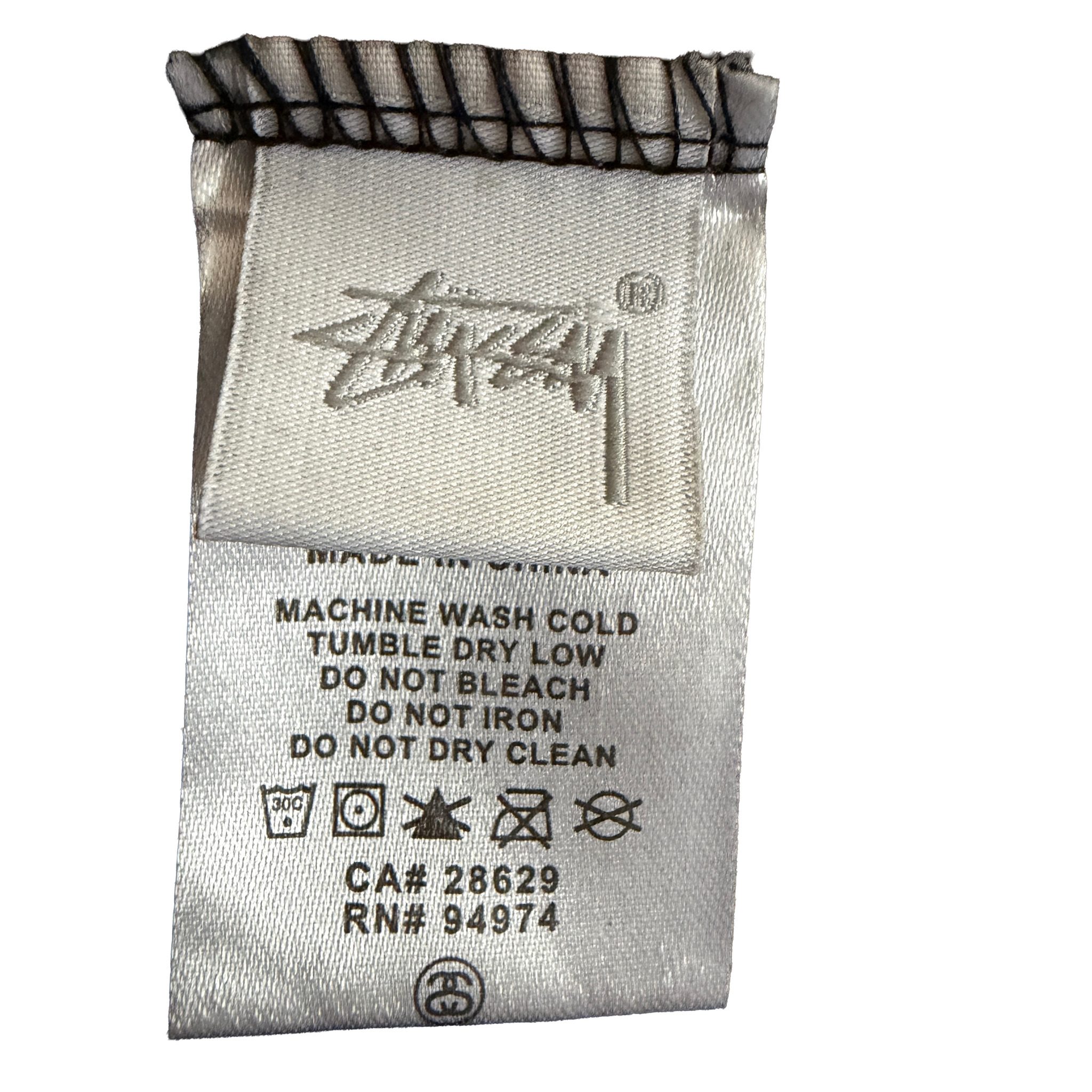 Stussy NWT Black Fleece Track Top Quarter Zip Sweatshirt XL image 5