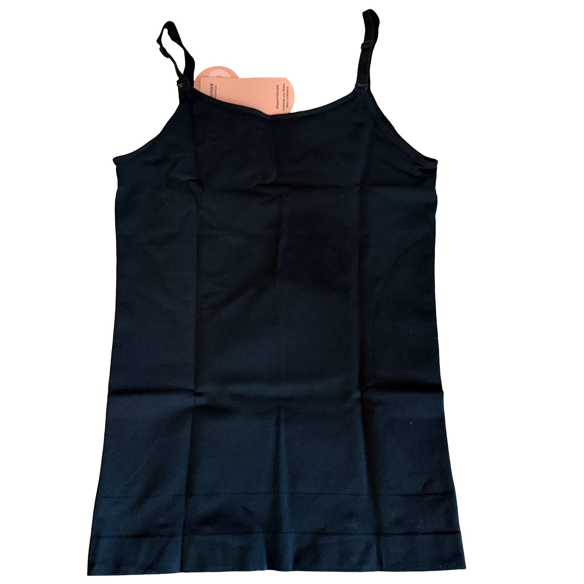 Shapermint - NWT Essentials All Day Every Day Black Scoop Neck Cami Large image 2