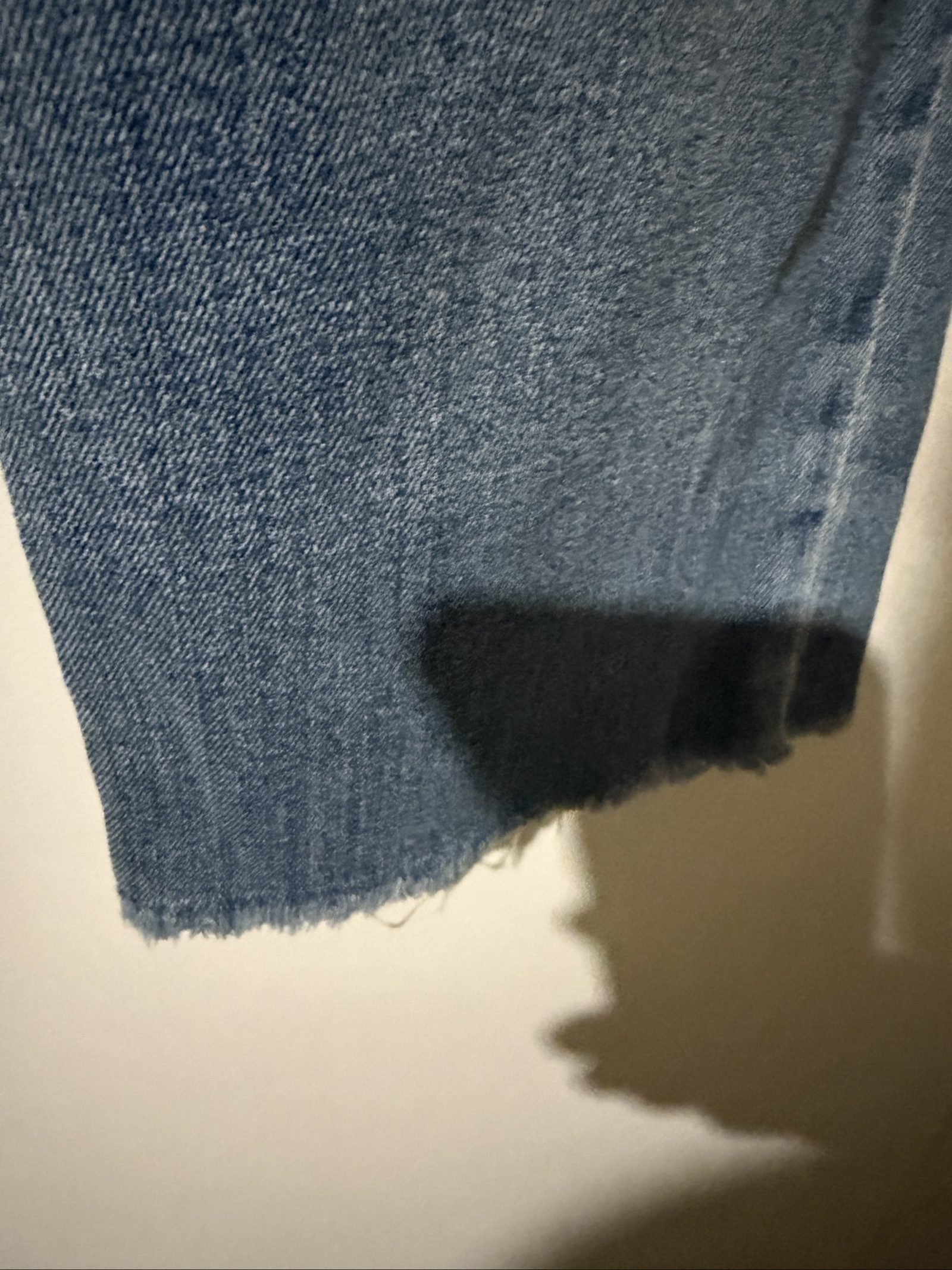 Levi's Blue Denim Jeans W30 L32 Raw Hem Classic Fit image 6