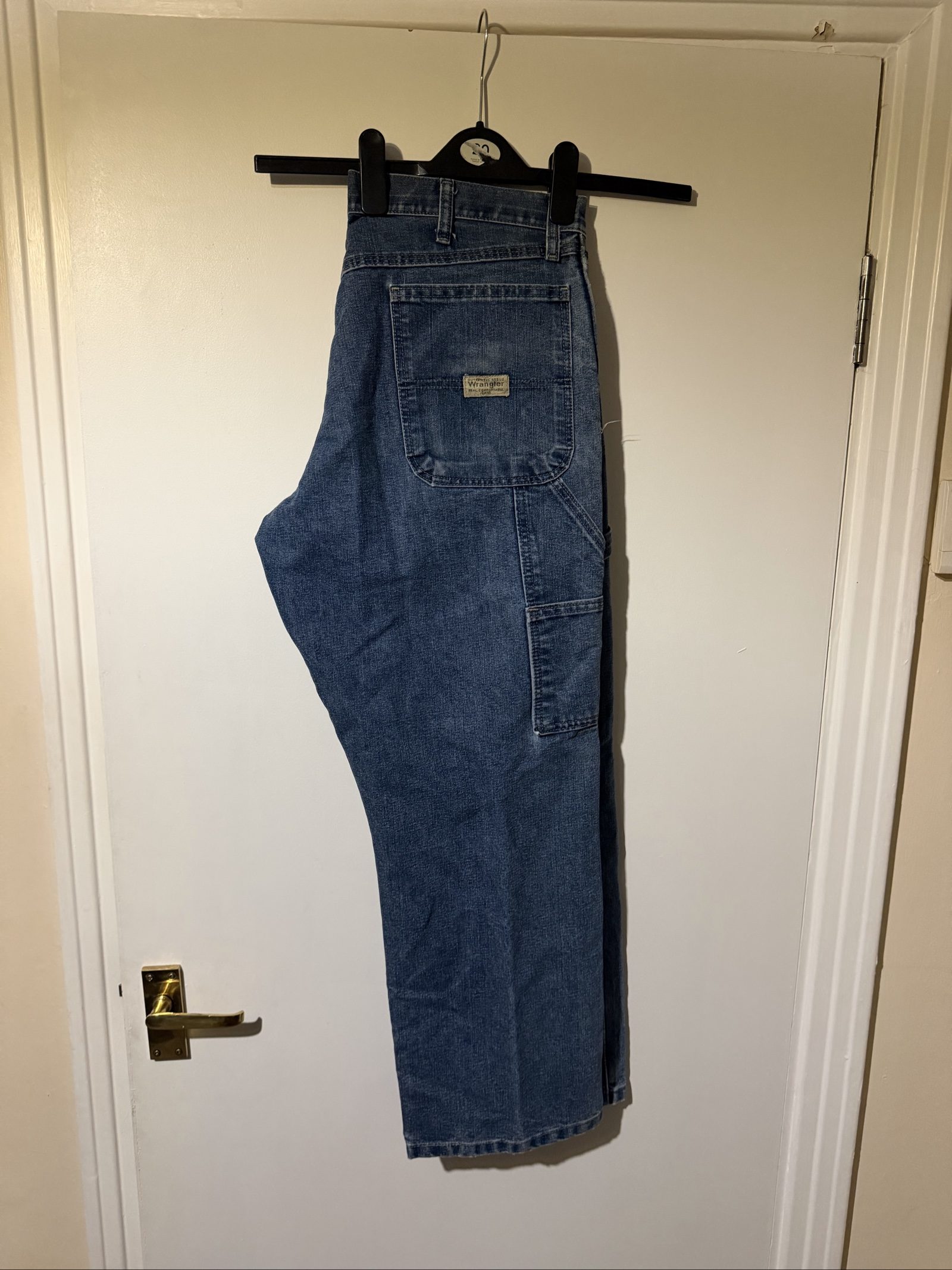 Wrangler Blue Carpenter Denim Jeans 34x29