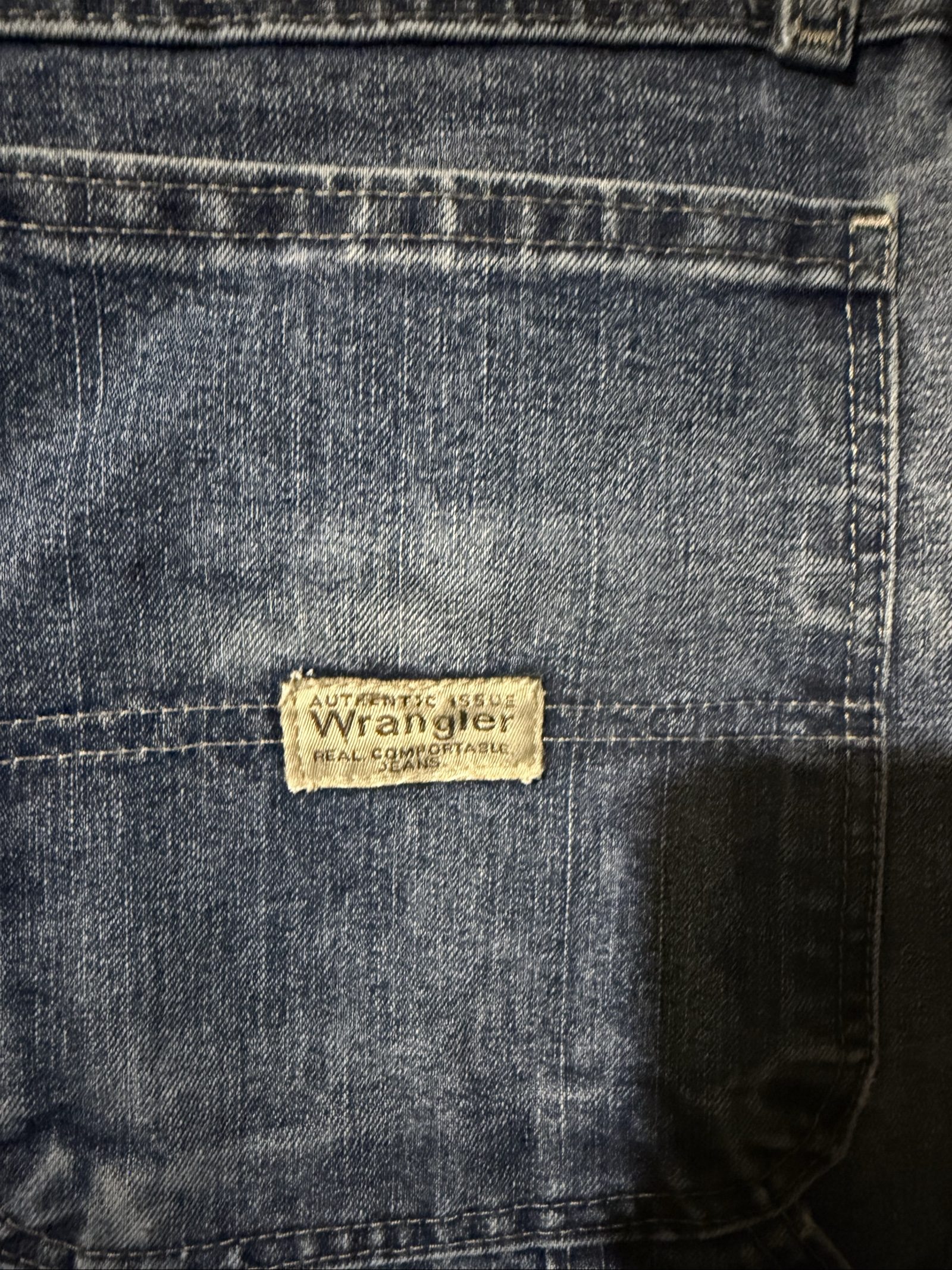 Wrangler Blue Carpenter Denim Jeans 34x29 image 3