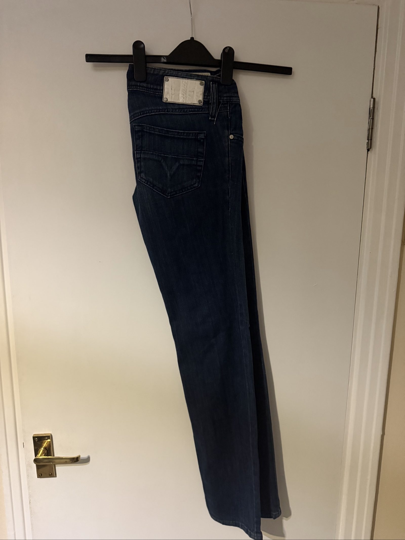 Diesel Women's Dark Blue Slim Fit Jeans Size 28 x32