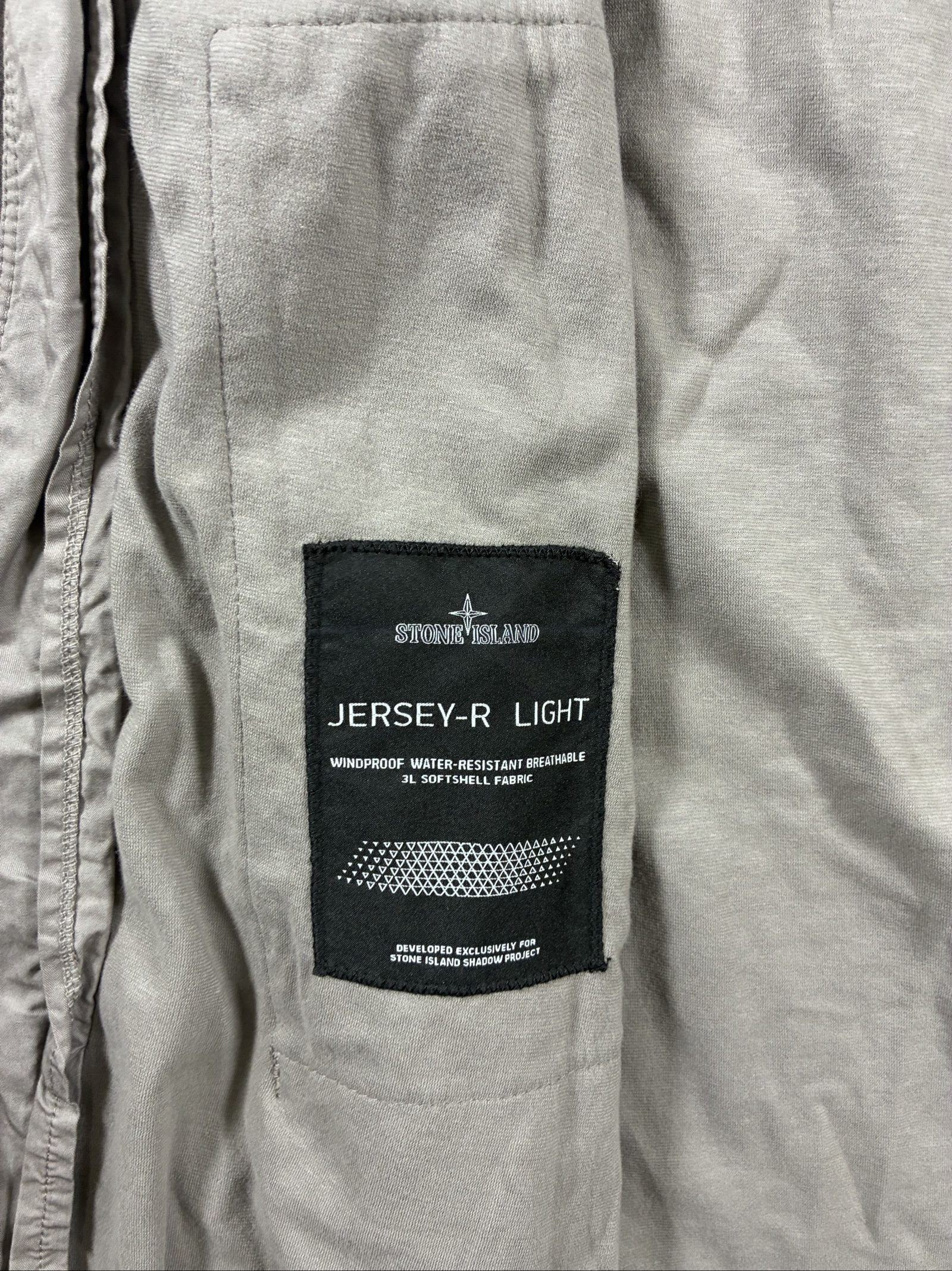Stone Island Men Beige Jersey-R Light Jacket Small image 9