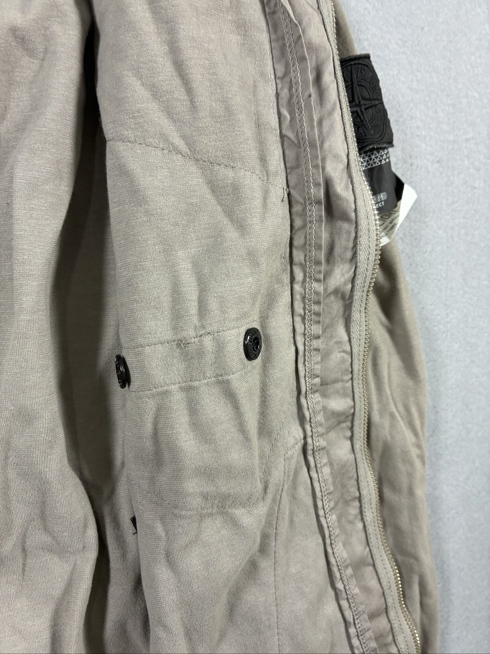Stone Island Men Beige Jersey-R Light Jacket Small image 10