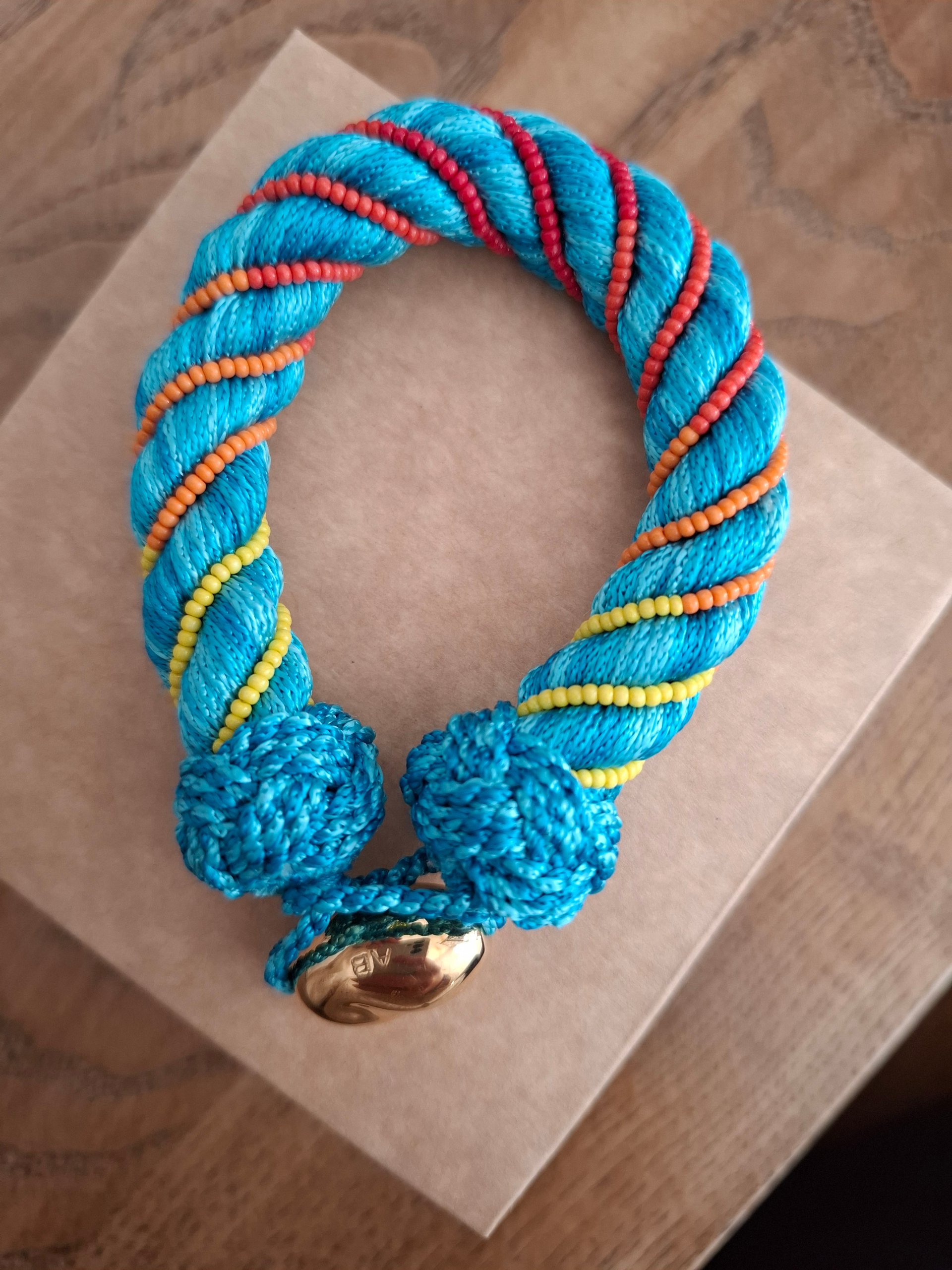 New Aurélie Bidermann Turquoise Maya Bracelet 10mm (TU) image 6