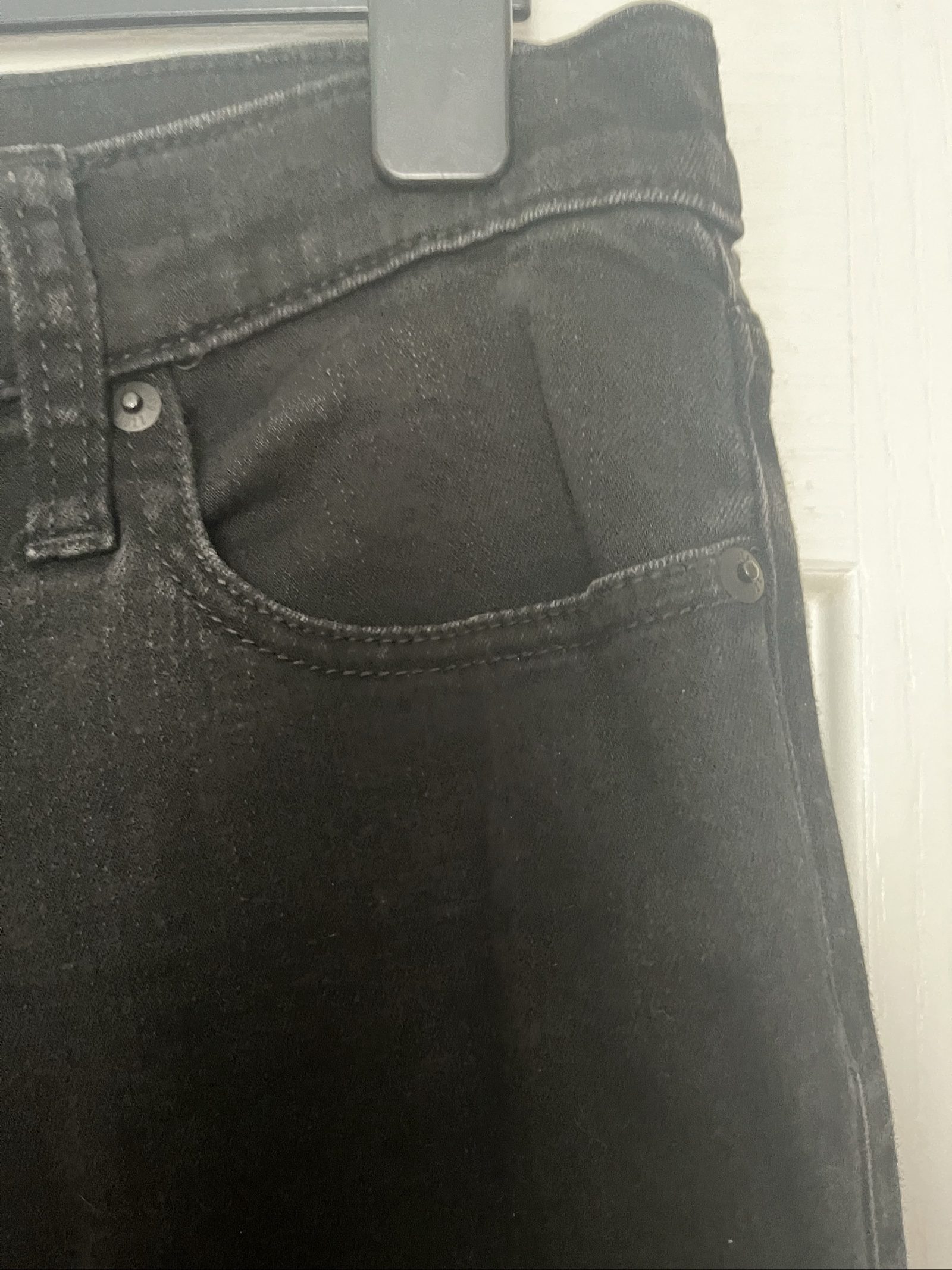 Hollister Black Slim Straight Jeans W34 L30 Men's image 3