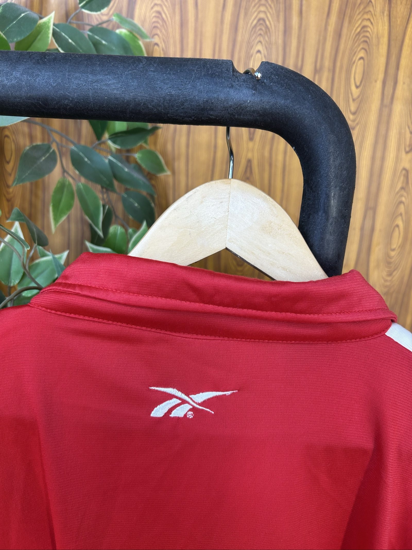 Reebok Red & White Track Jacket Large image 6