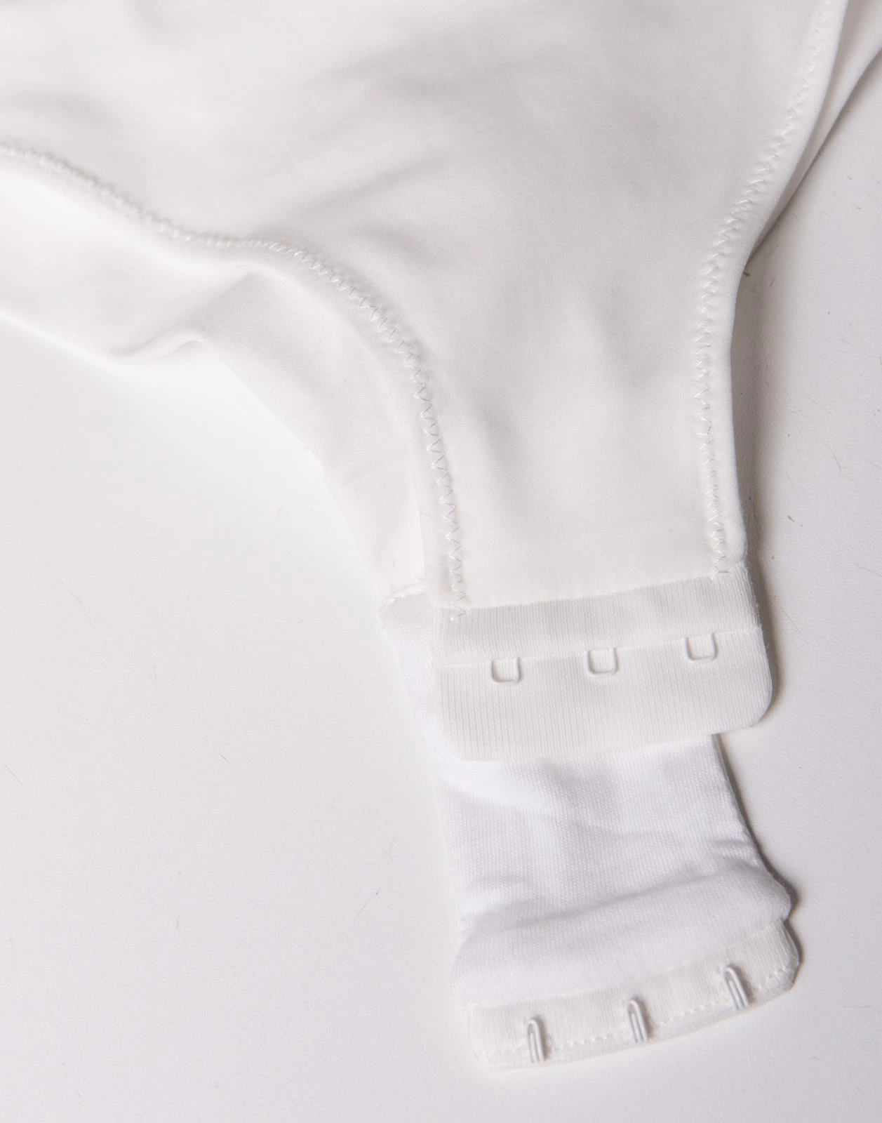 New Elisabetta Franchi White Ribbed Knitted Bodysuit Size S image 6