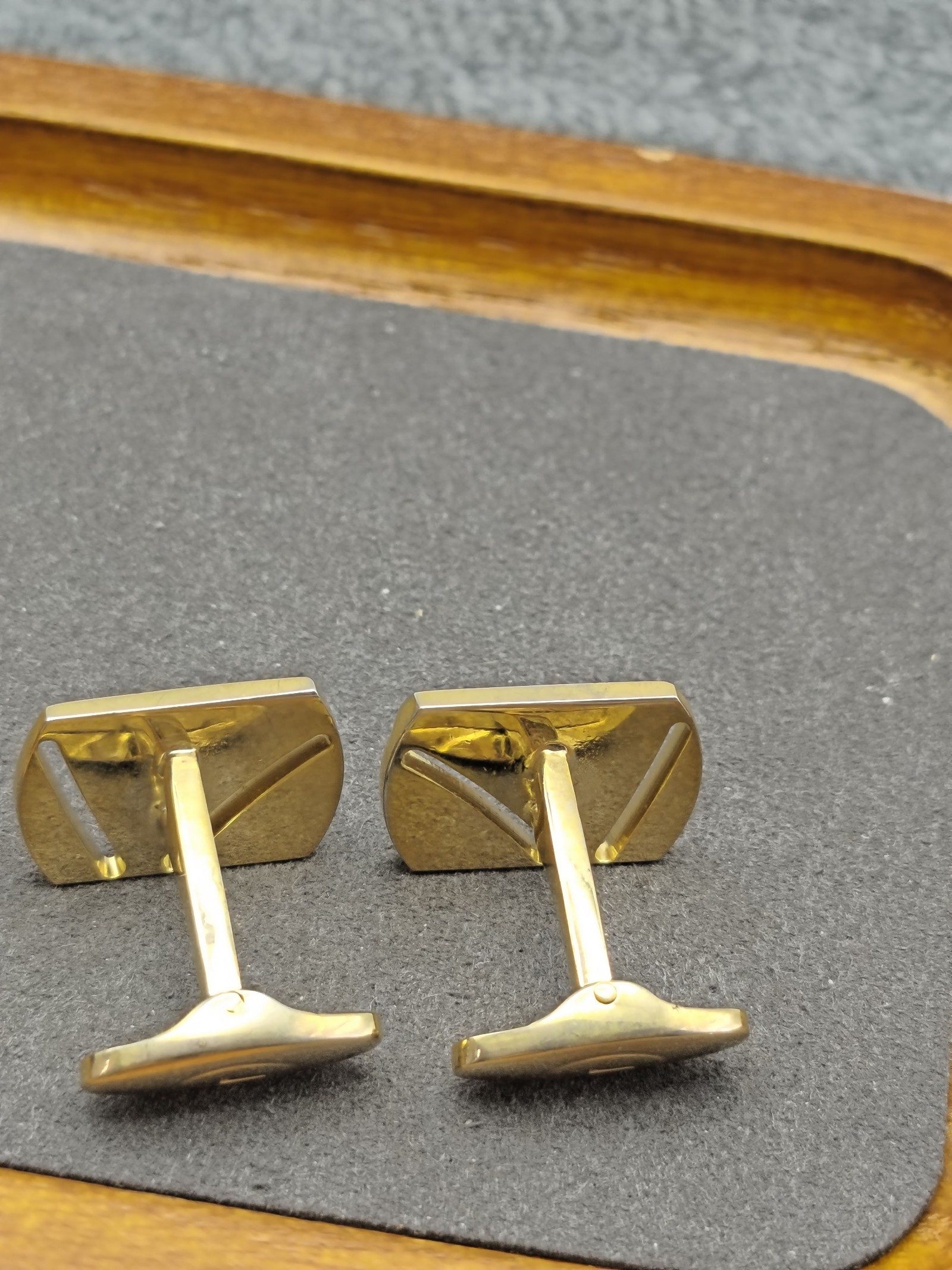 Lancel Gold-Tone Tie Clip & Cufflinks Set image 7