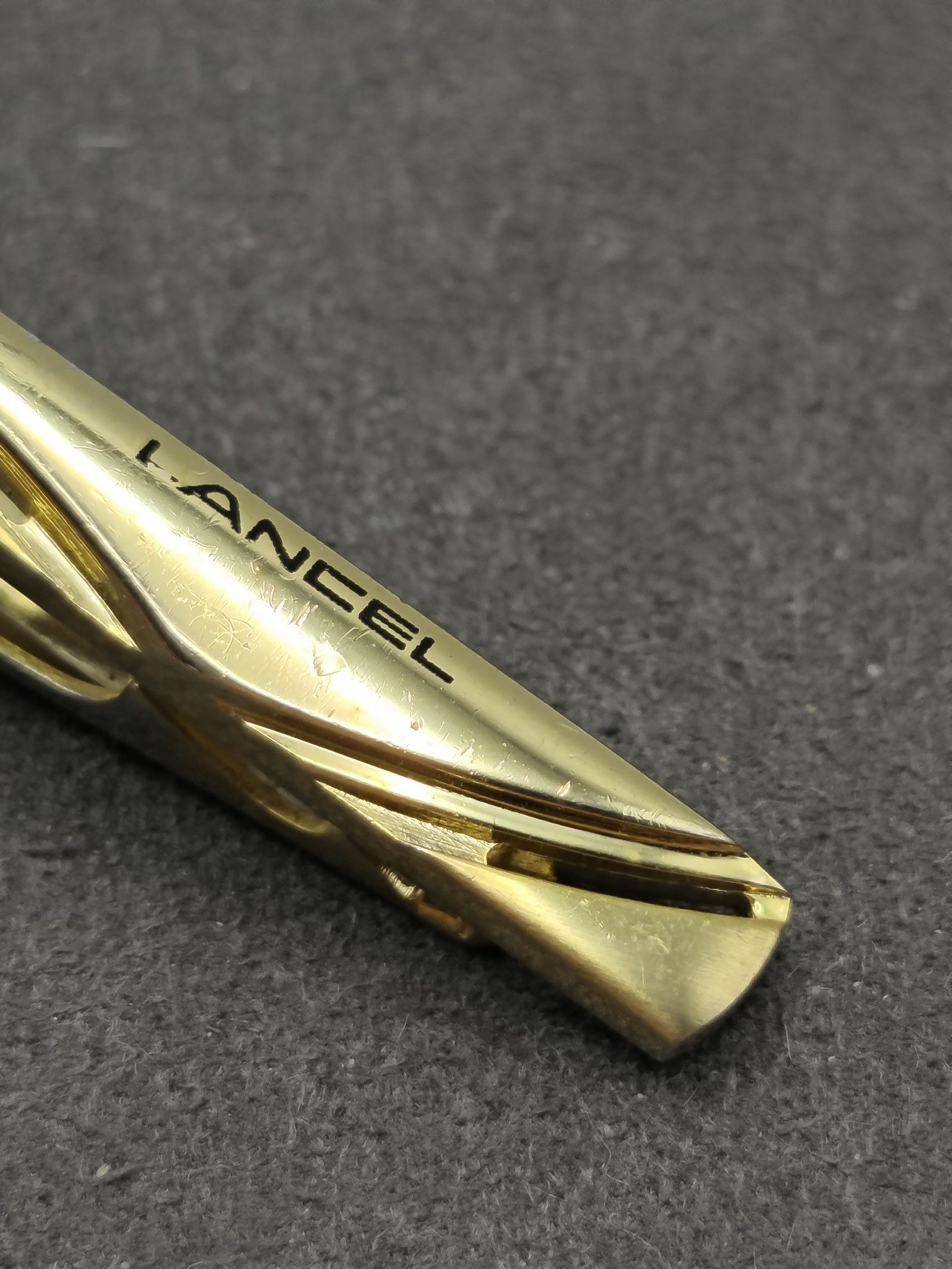Lancel Gold-Tone Tie Clip & Cufflinks Set image 9