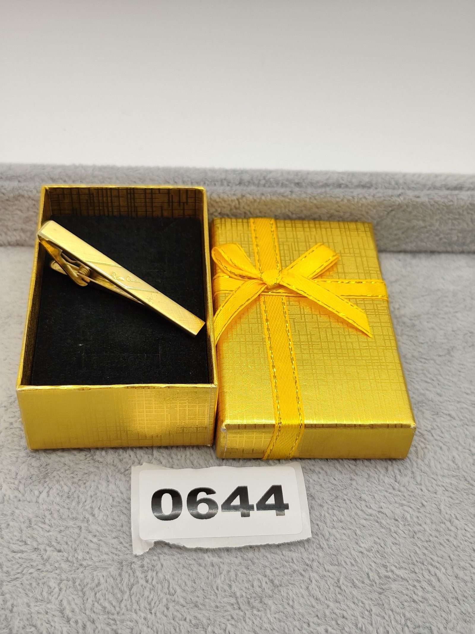 Pierre Cardin Gold Tone Men's Tie Clip