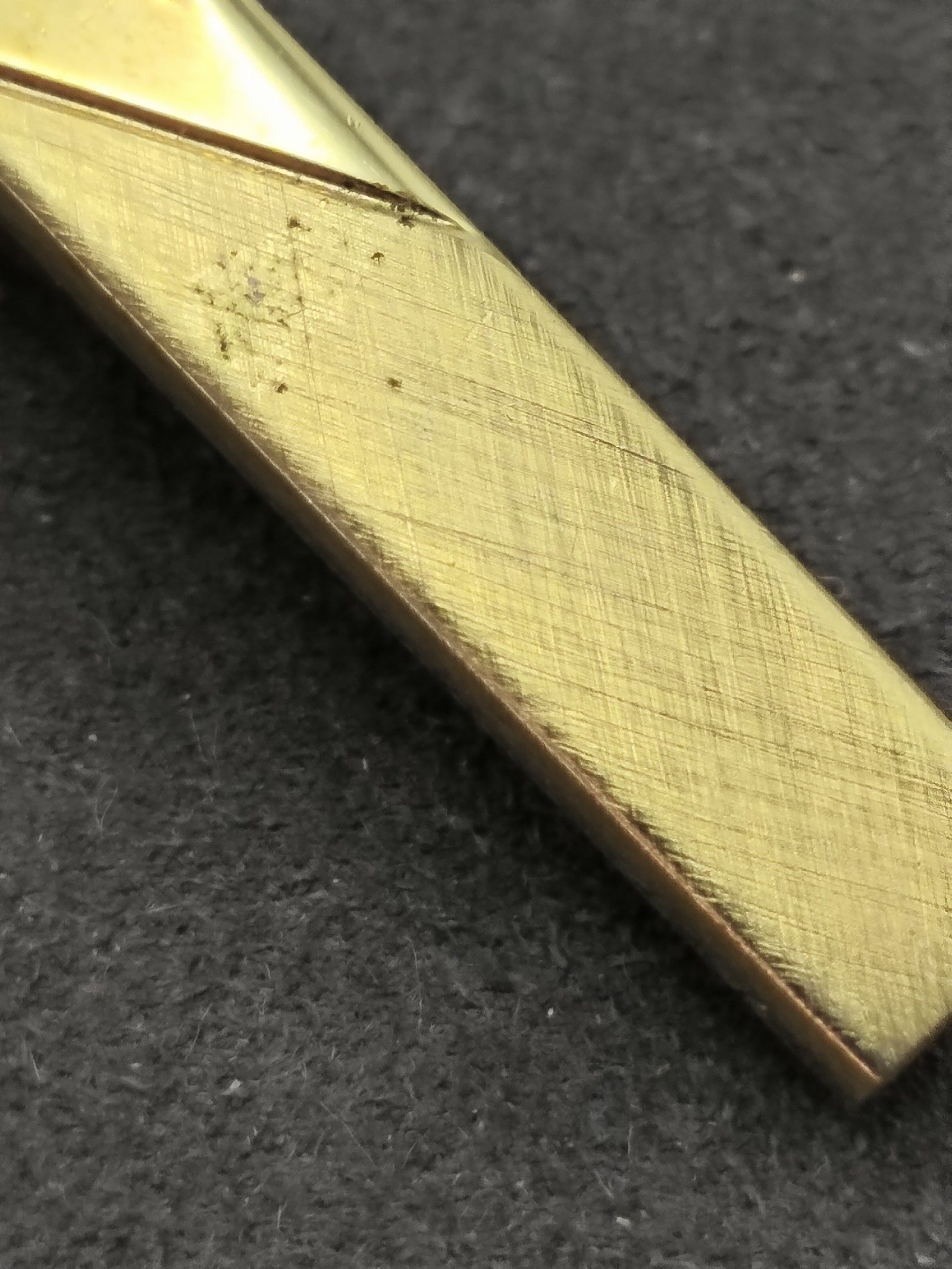 Pierre Cardin Gold Tone Men's Tie Clip image 5