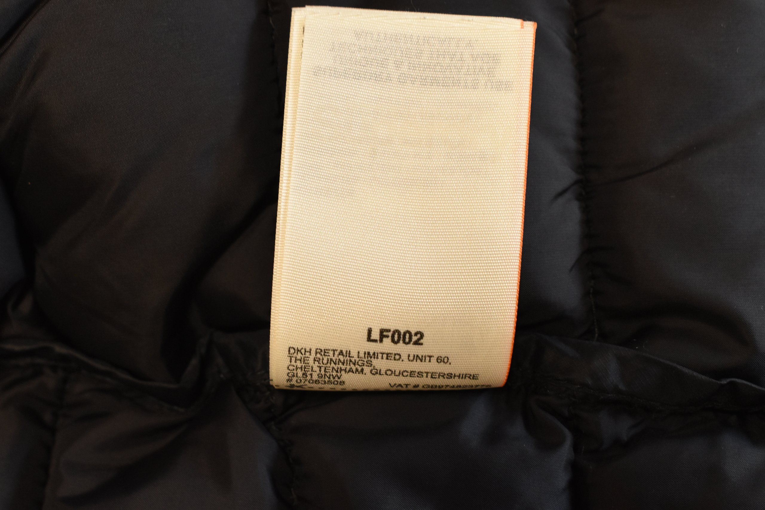 Superdry Black Puffer Jacket Medium Quilted Lightweight Coat image 5