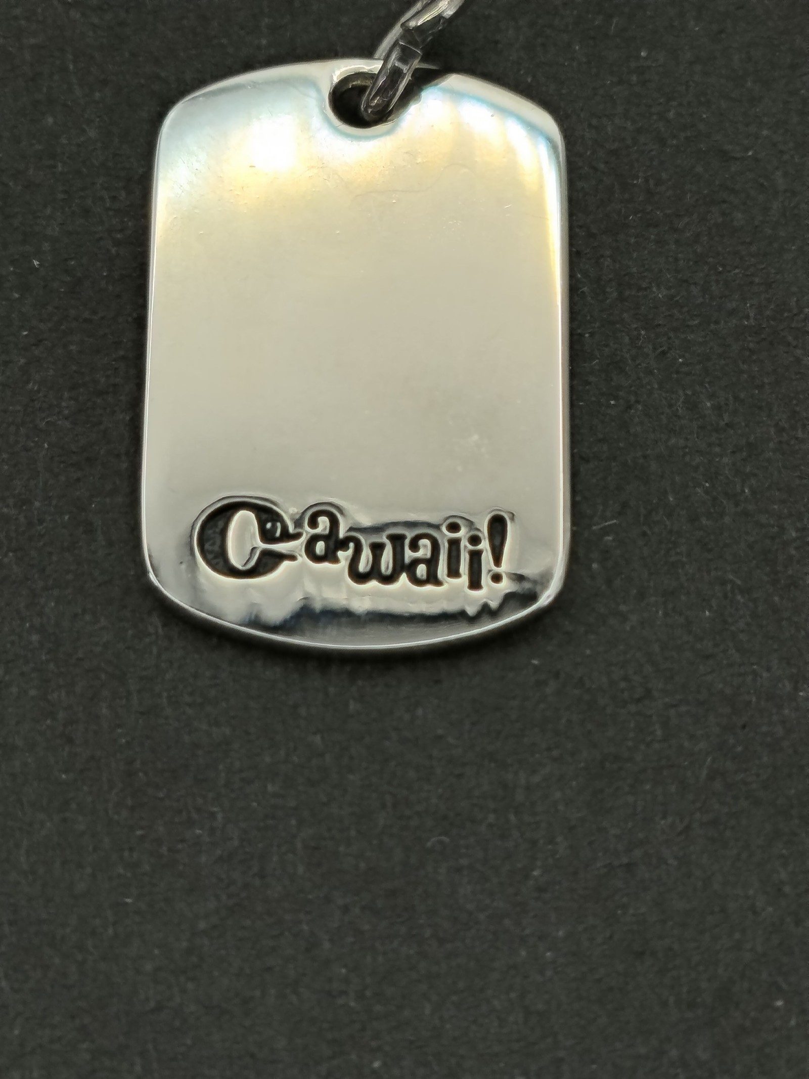 Cecil McBee Silver Metal Pendant Charm Keychain image 4