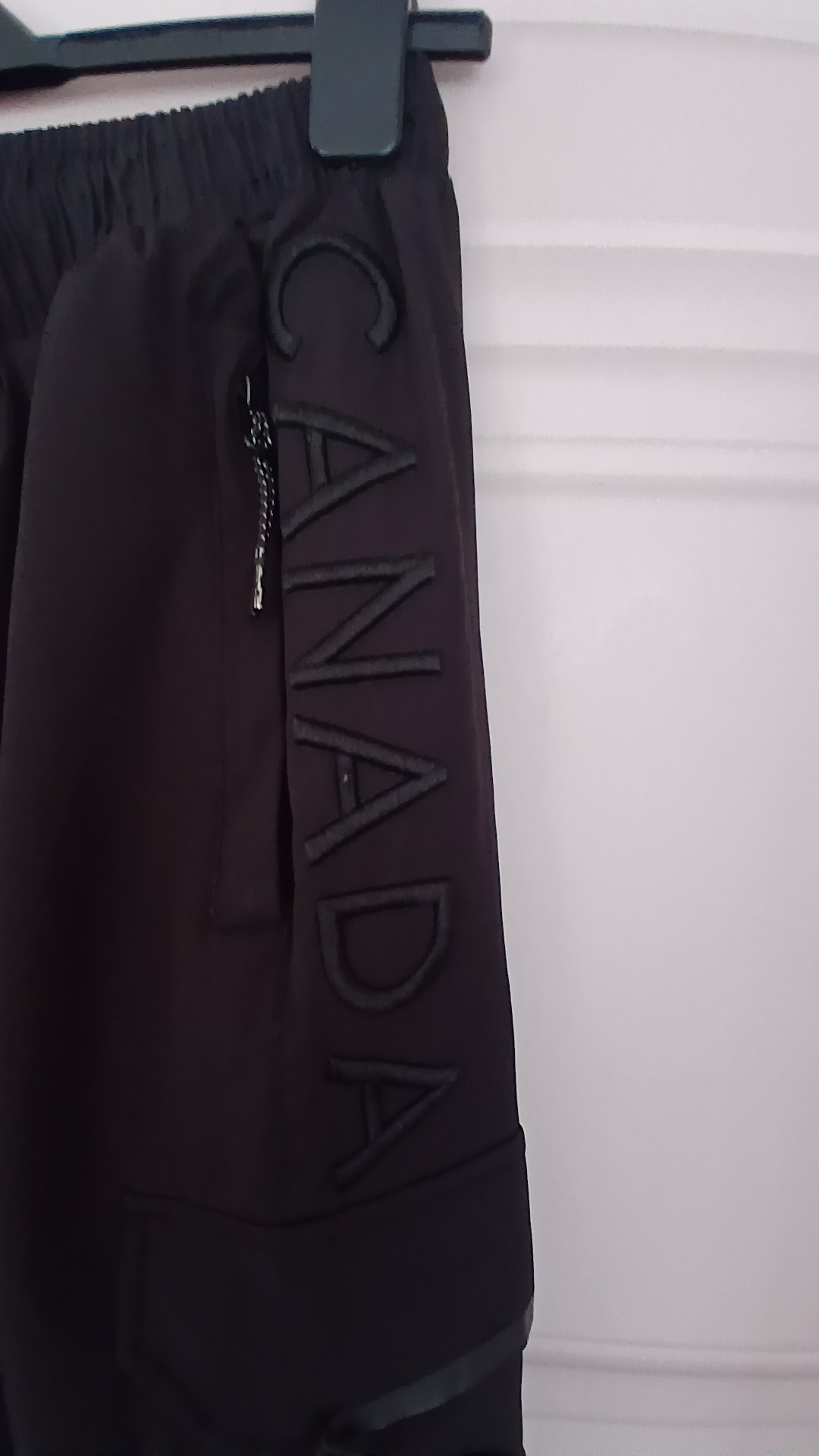 Zavetti Black Cargo Joggers Elastic Waist XL( read for waist size ) image 10