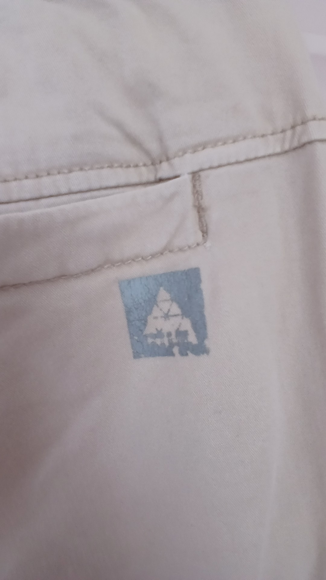 Zara Cream Casual Cotton Casual Trouser Eur Medium image 4