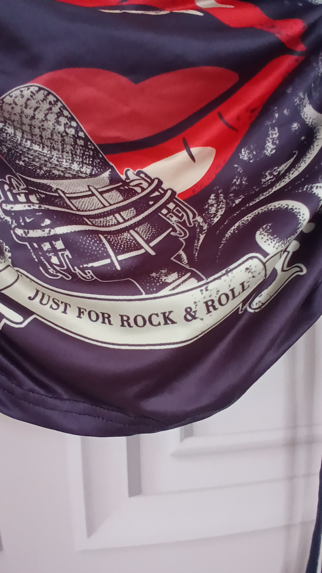 Rock & Roll Graphic Boob tube Sleeveless Top Small image 2