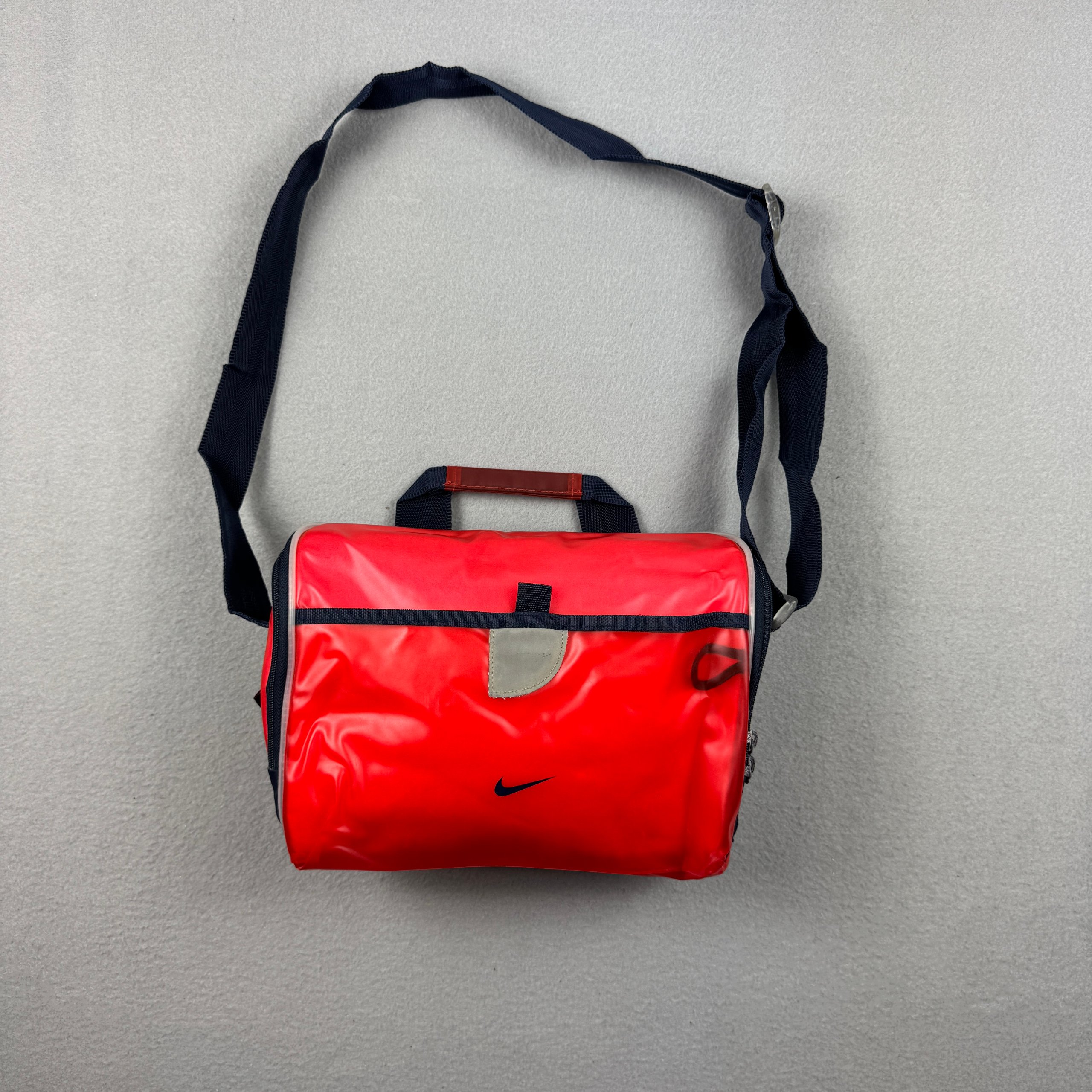 Vintage Nike Red Shoulder Bag Сooler Bag Messender