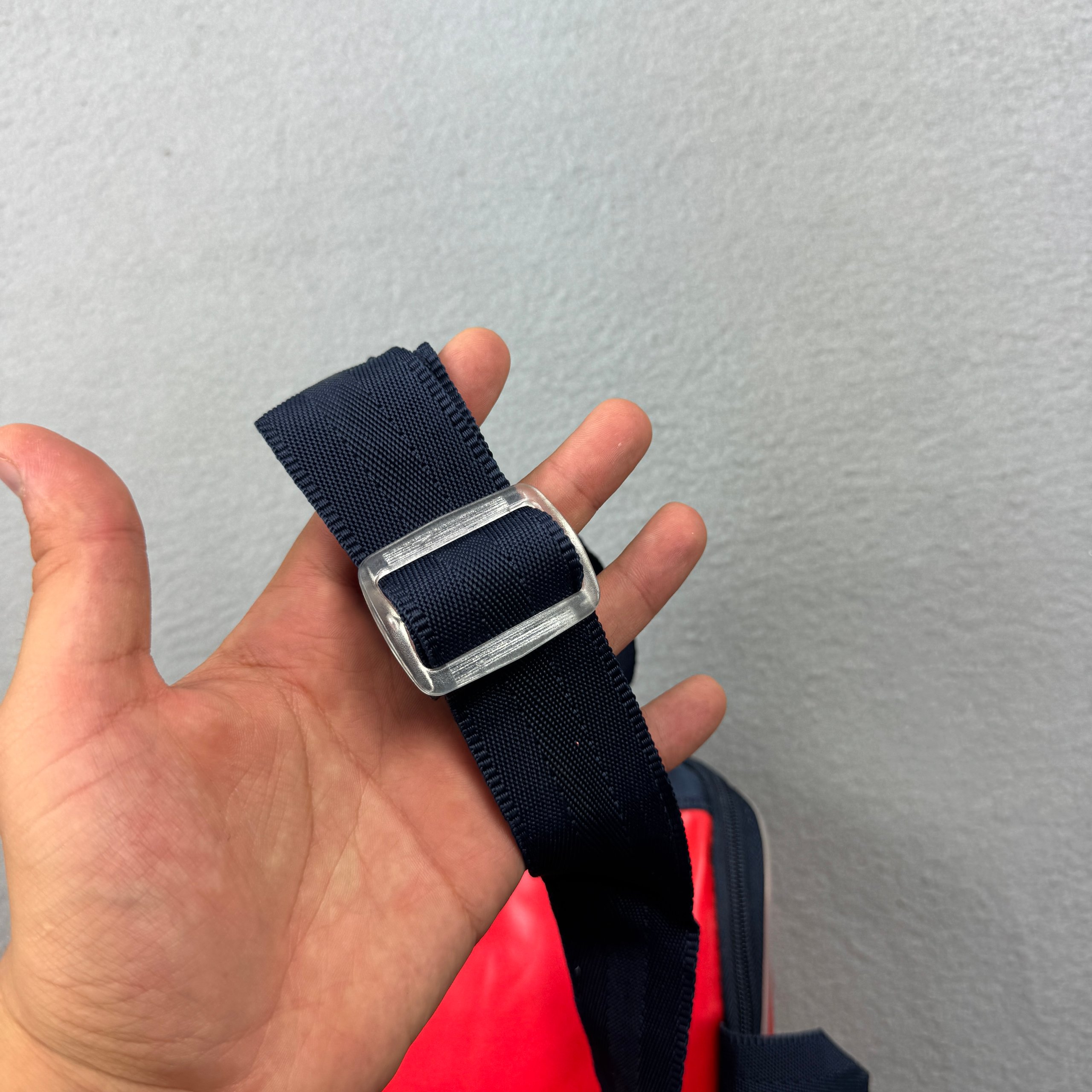 Vintage Nike Red Shoulder Bag Сooler Bag Messender image 8