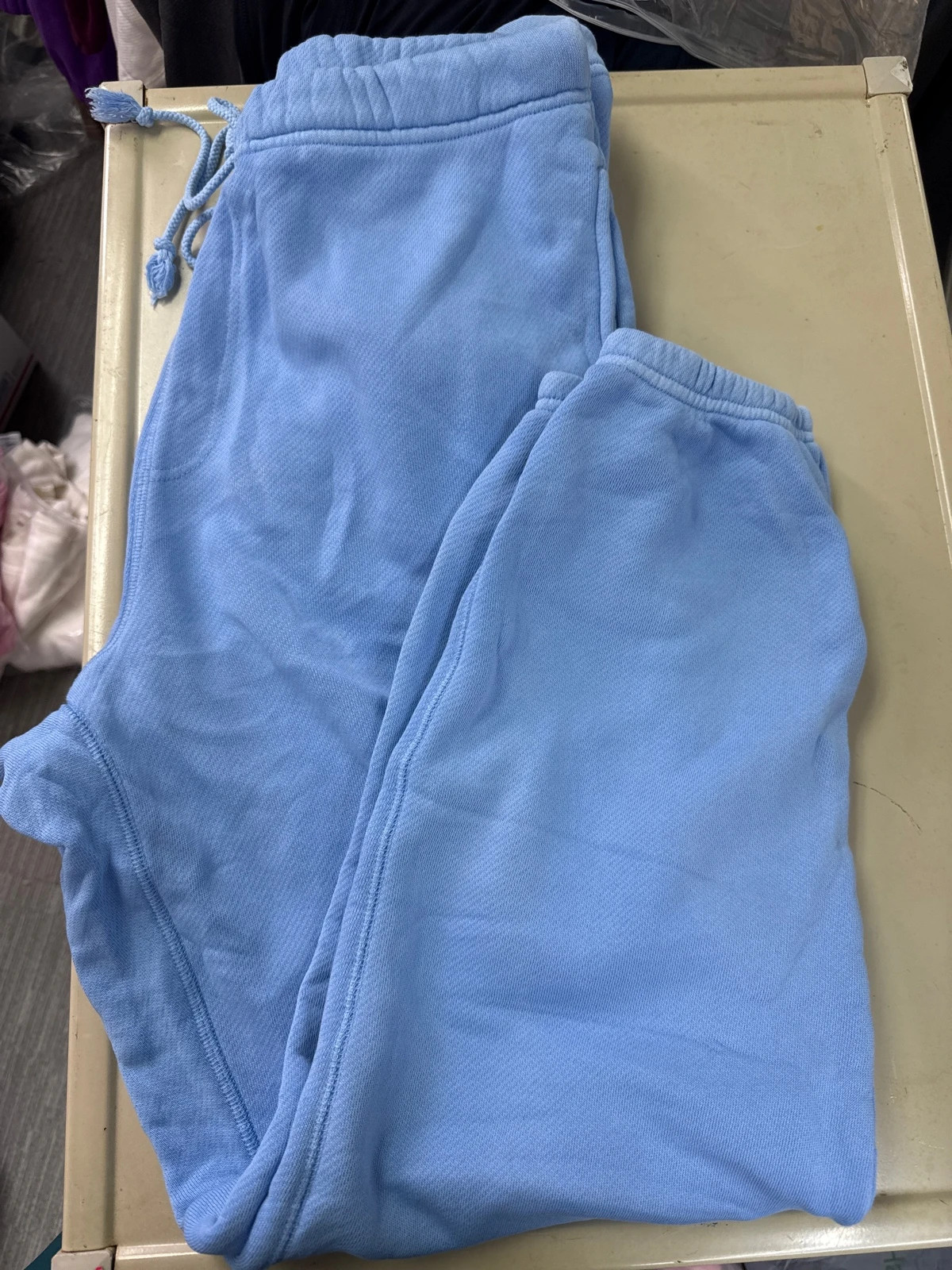 100% Organic Cotton Core Cuffed sweatpants size L